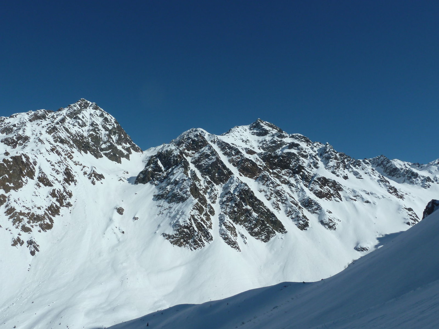 Rocher d'Arguille, Plagne Vaumard et Bec d'Arguille