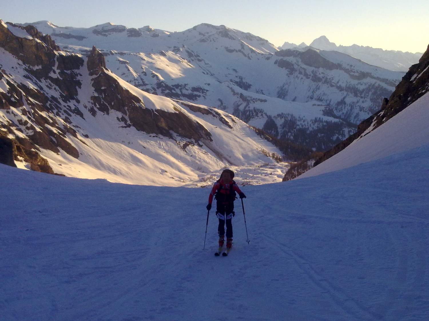 montée à l'aube