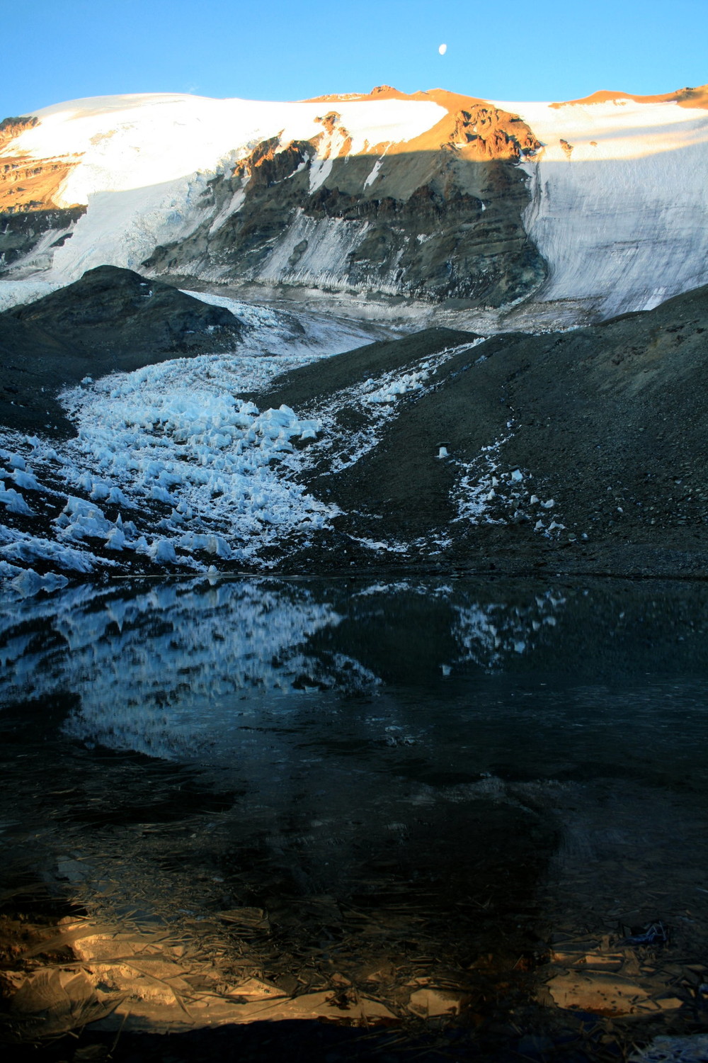 La Hoya: El Plomo et le lac