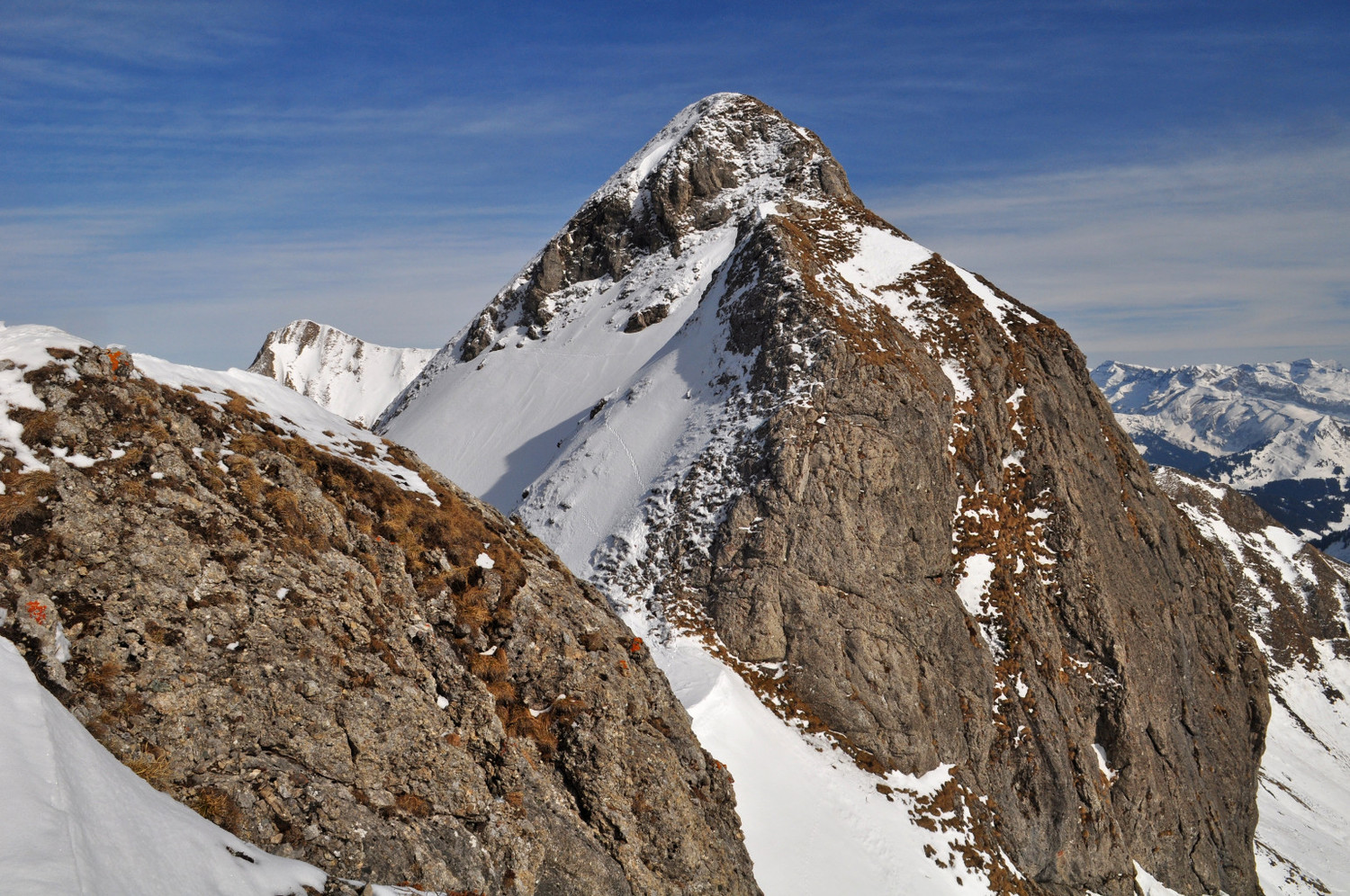 Haute Béné depuis le sommet W du Roc d'Enfer