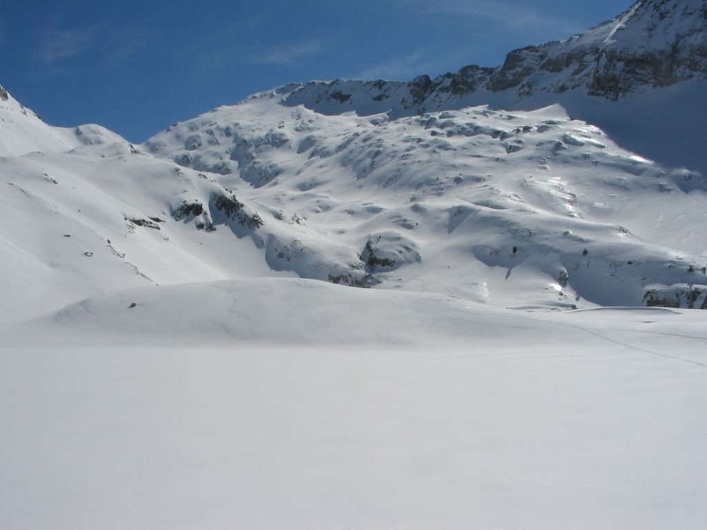 dernier quart du parcours, le sommet à G