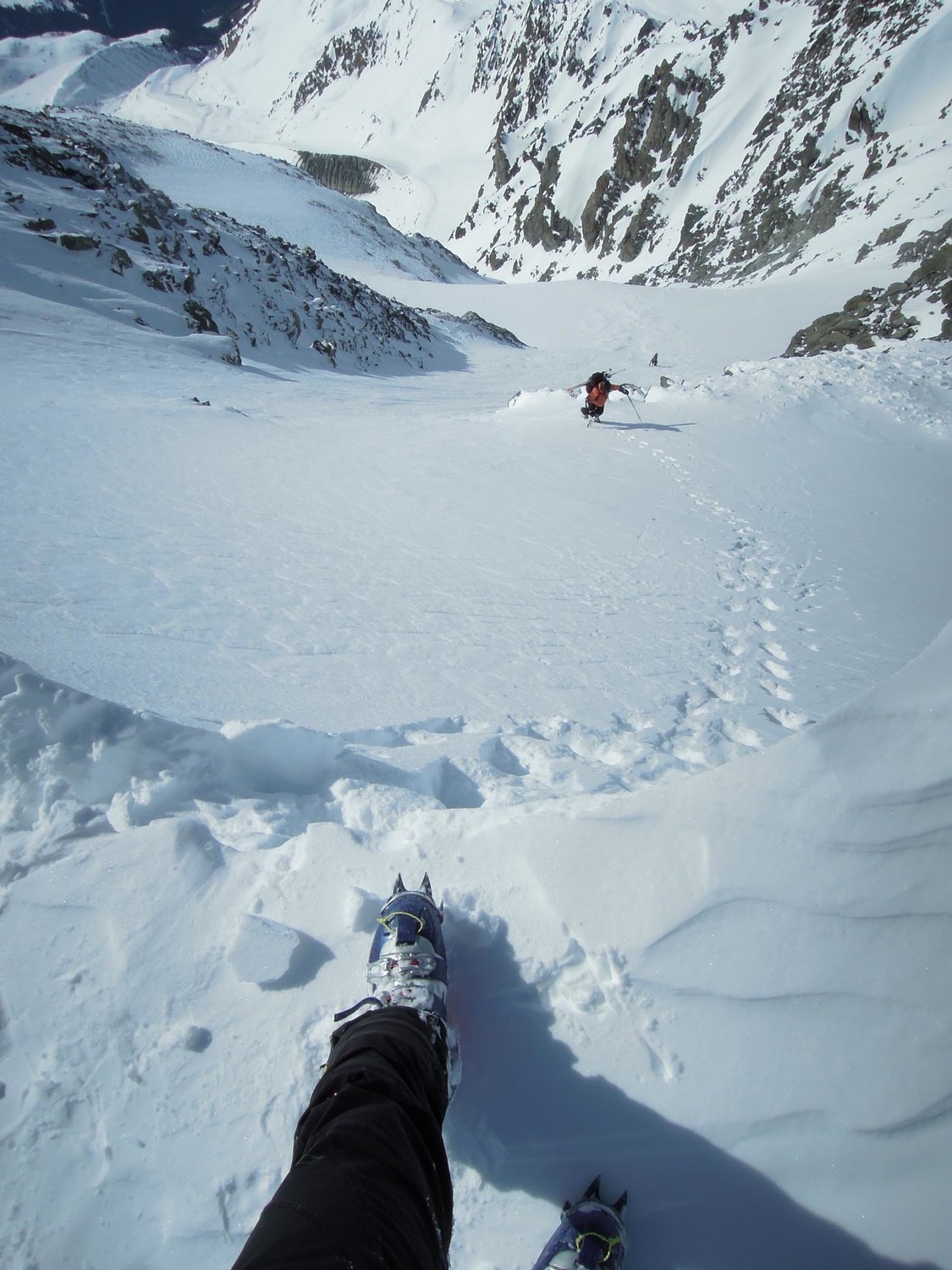 Petit Combin. Quelle belle pente.