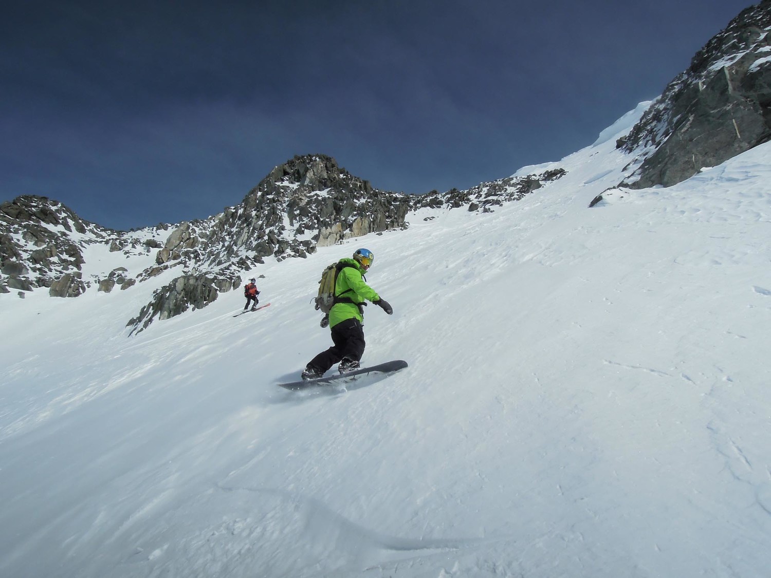 Petit Combin. Magnifiques conditions.
