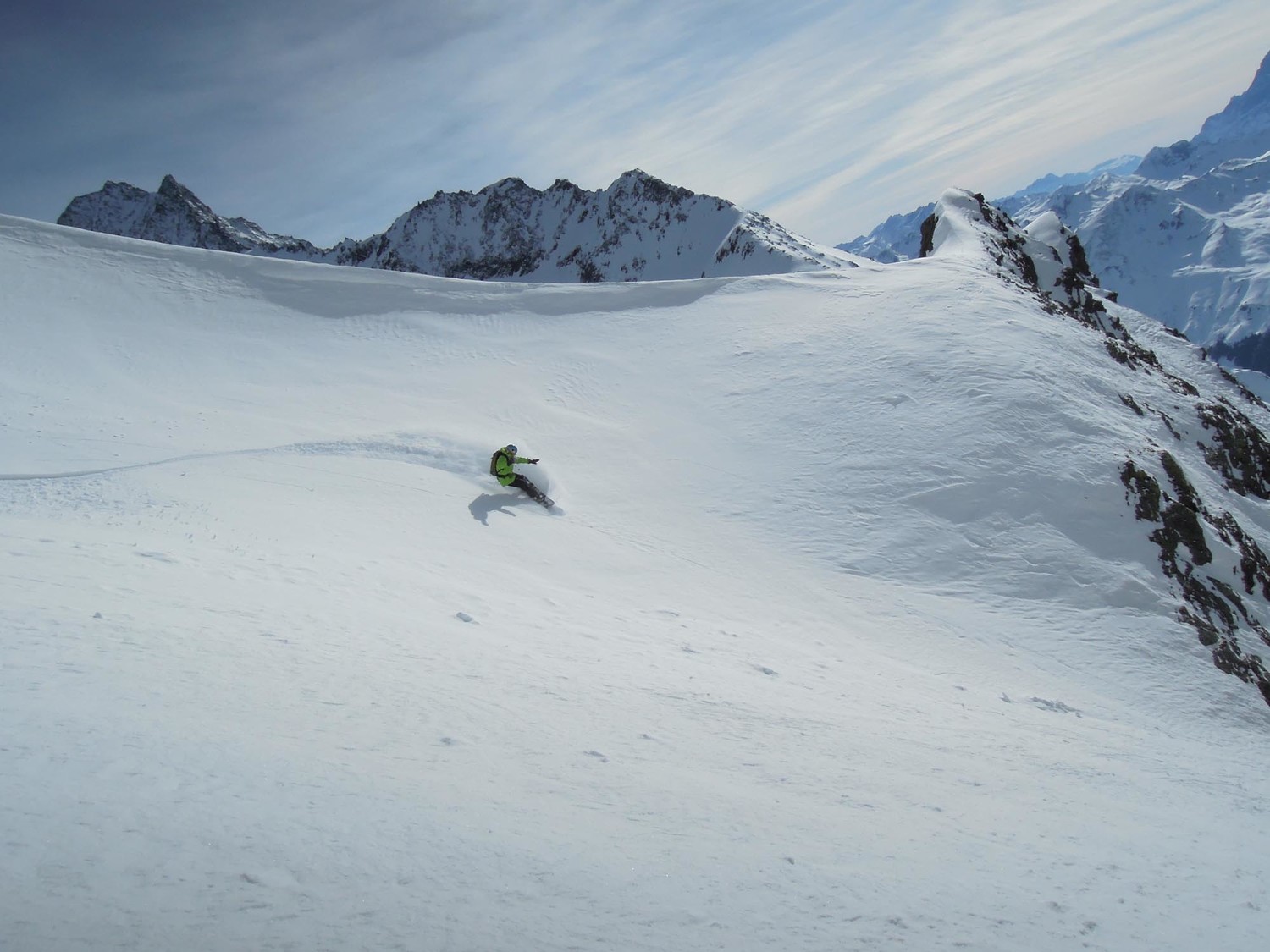 Petit Combin. On se lâche à fond!