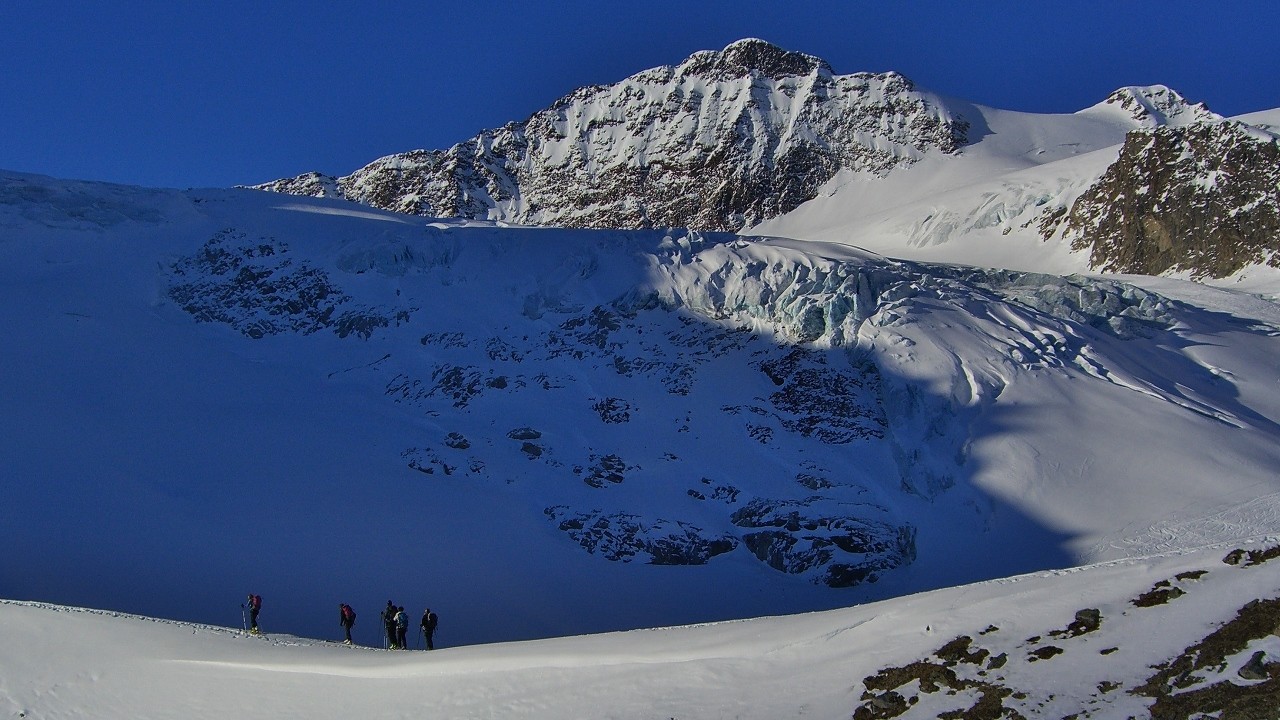 Silvretta-J2-sous le Ochsentaler Gl. et le Signalhorn