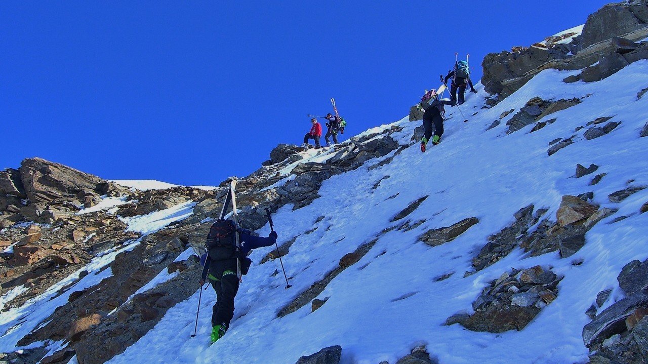 Silvretta-J3-Derniers pas pour toucher le sommet de l'Augstenberg