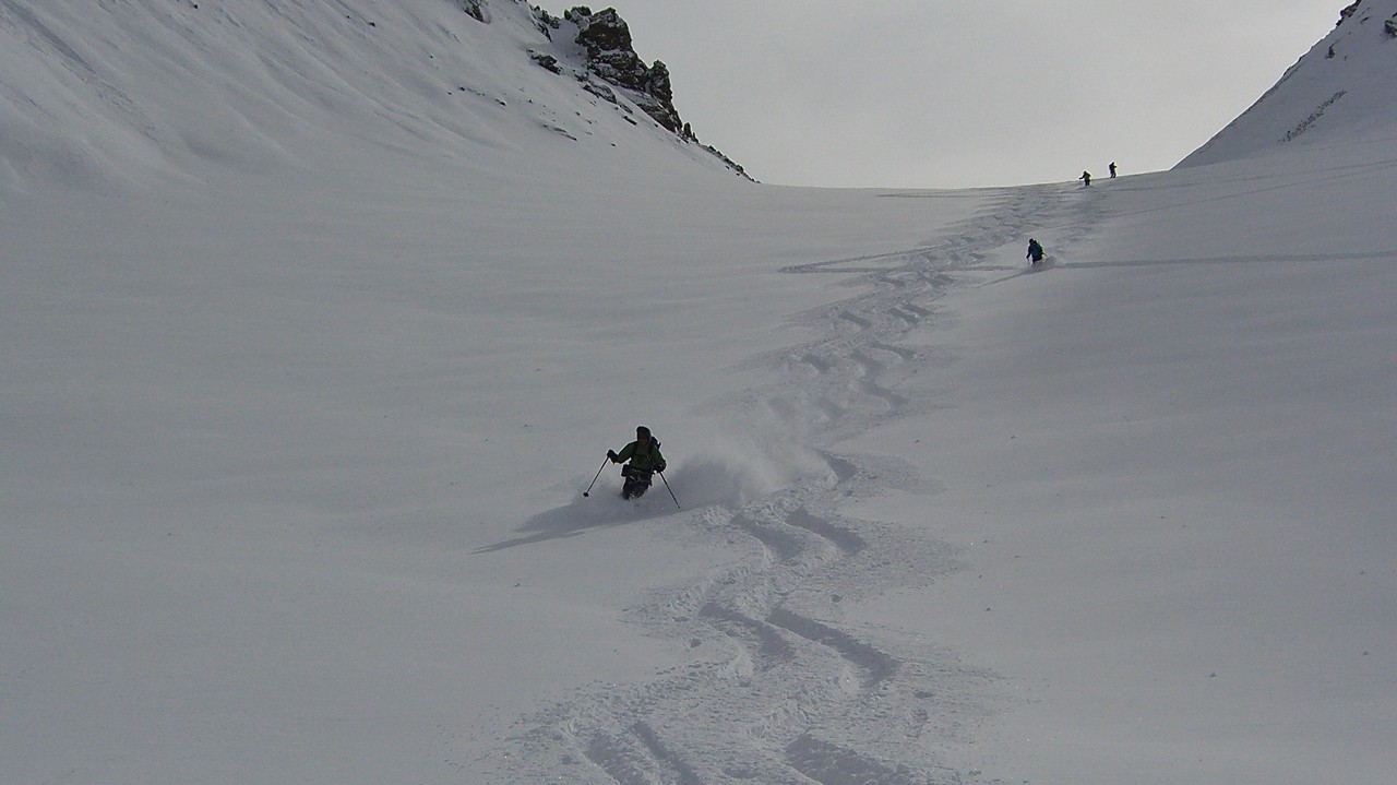 Silvretta-J6-le jour à ne pas rester couché. Tirolerscharte; acte 1