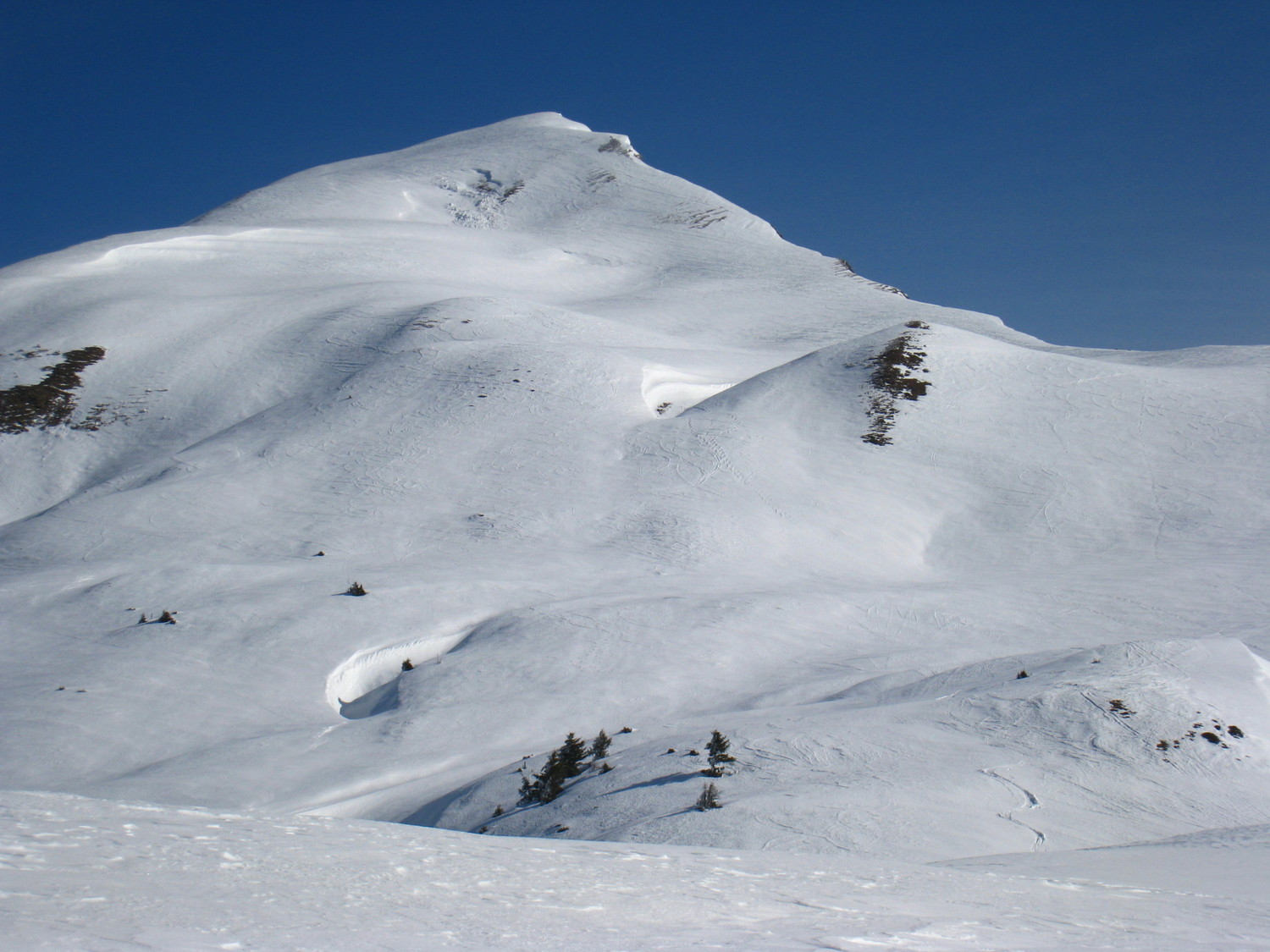 Pointe Mandallaz (2277m) - versant W -SW
