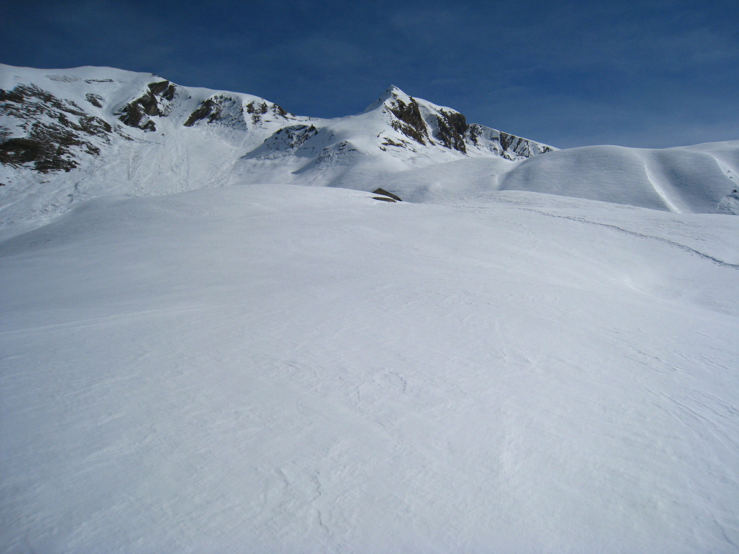 Roualle et crête S du Tête d'Aulp - vue depuis Alp de Fier d'en Haut