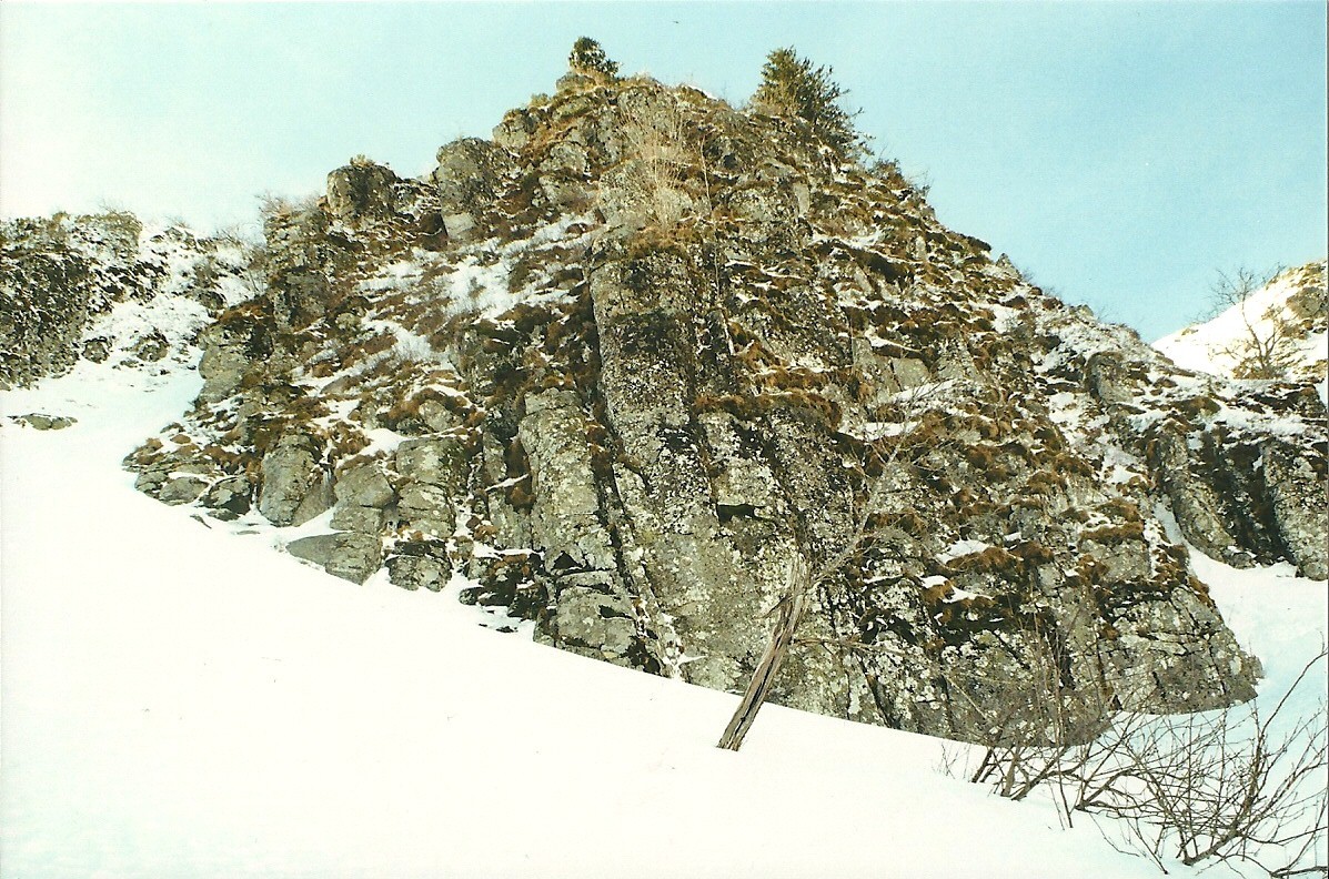 Rocher aux deux sapins