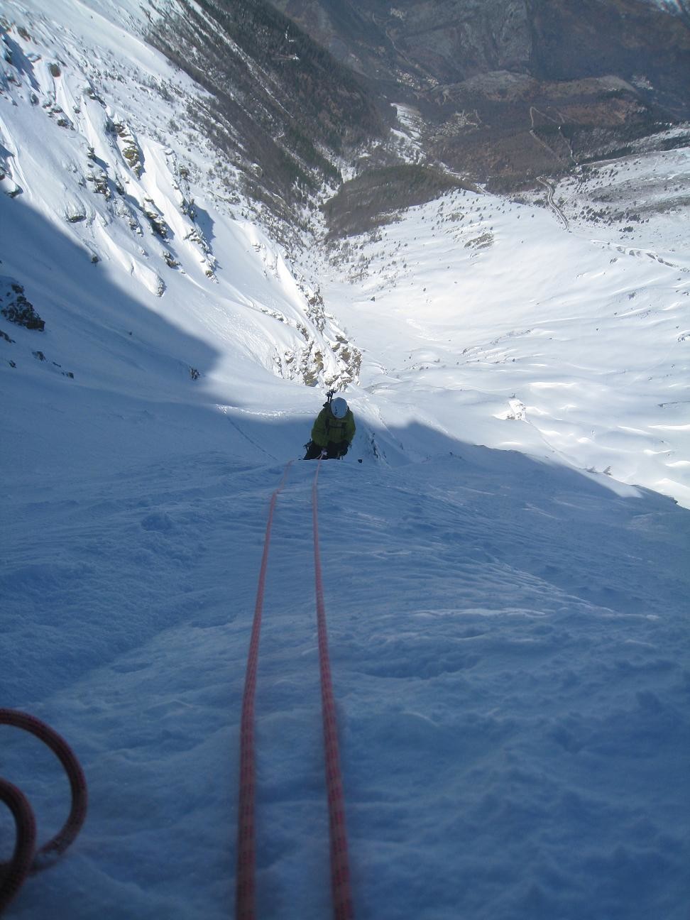 dans le haut...on a visé la glace de janvier