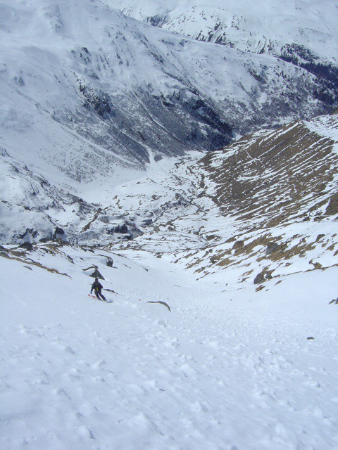 Dans les pentes de la Penna, vallon de Valsorey