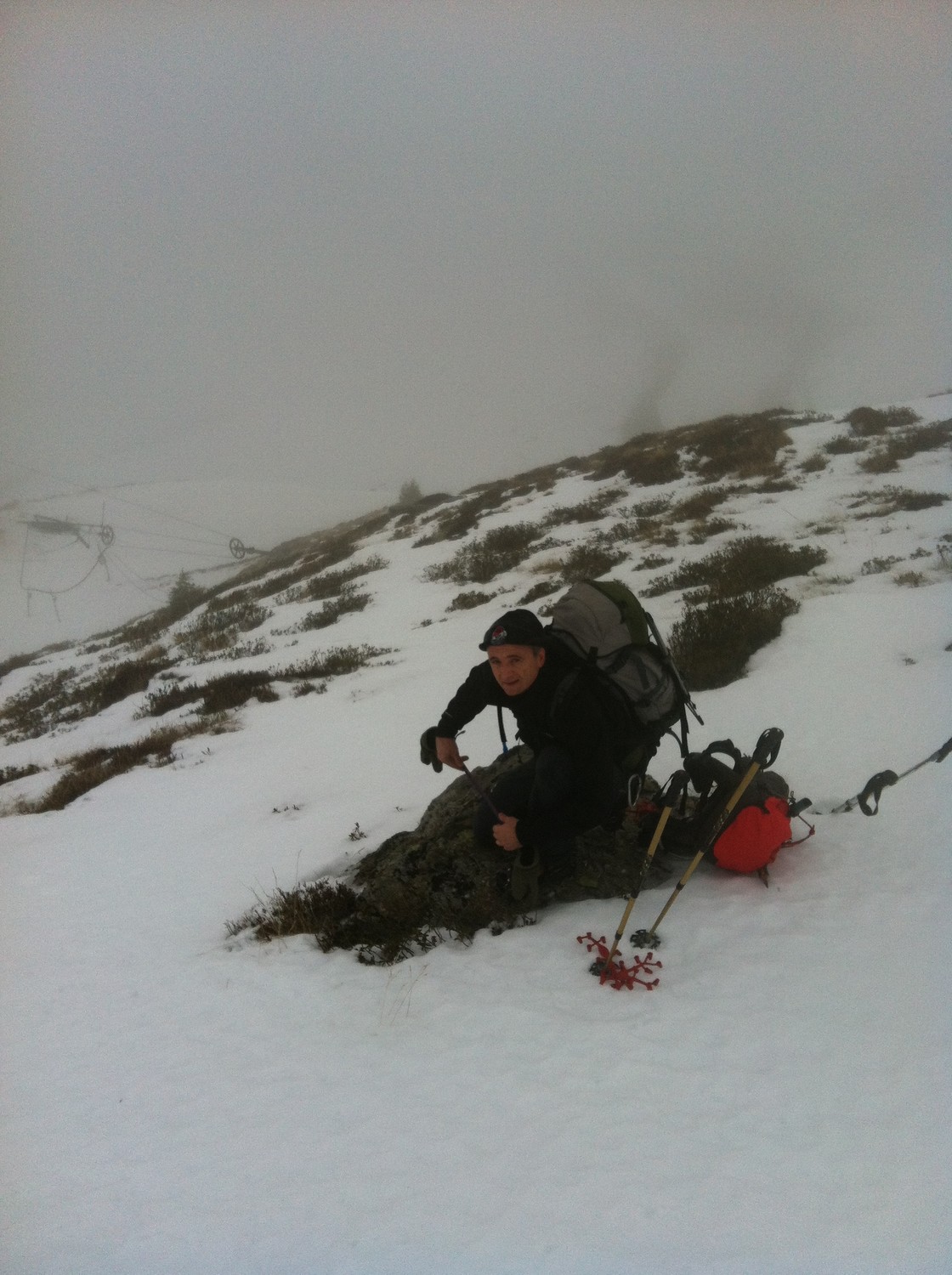 Franck dans le brouillard