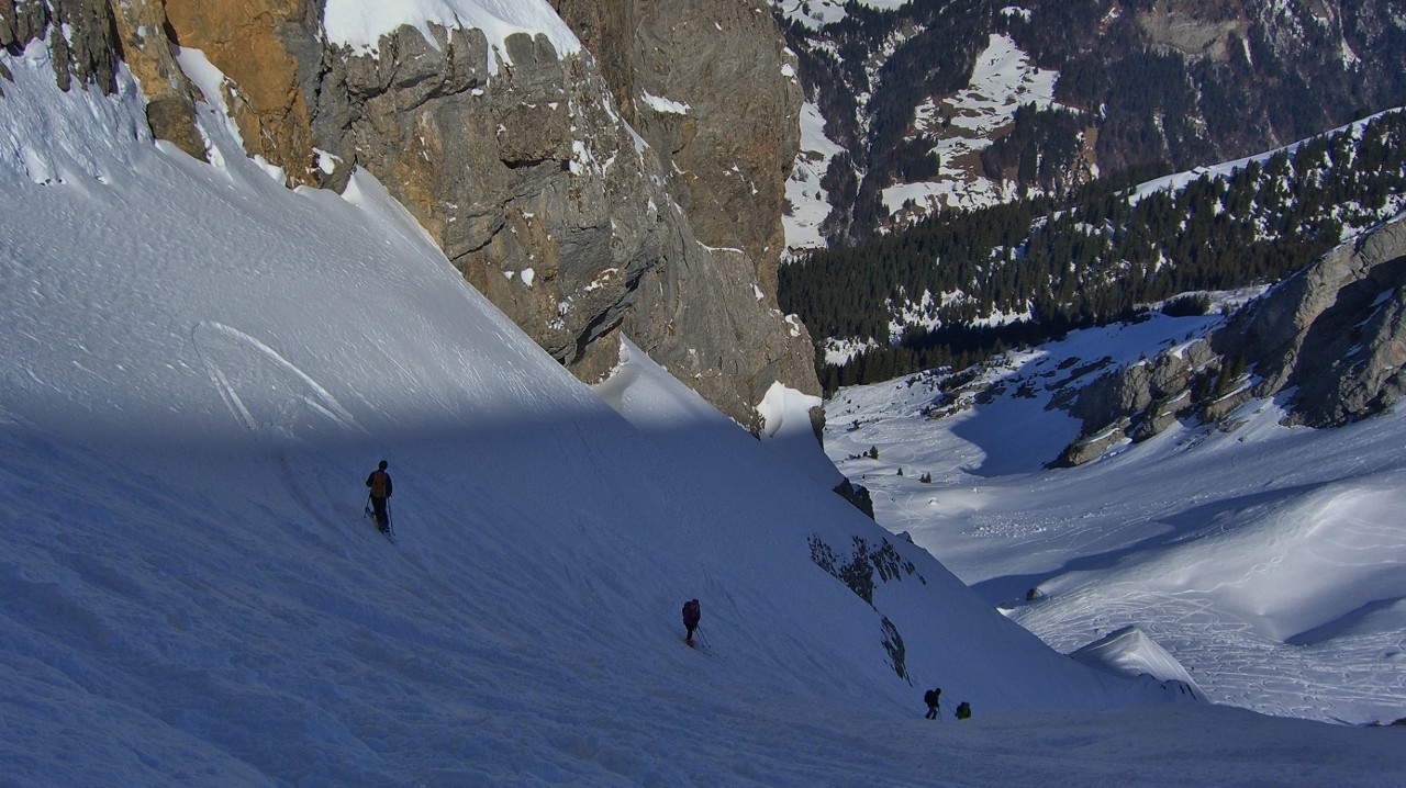 Descente Paré de Joux