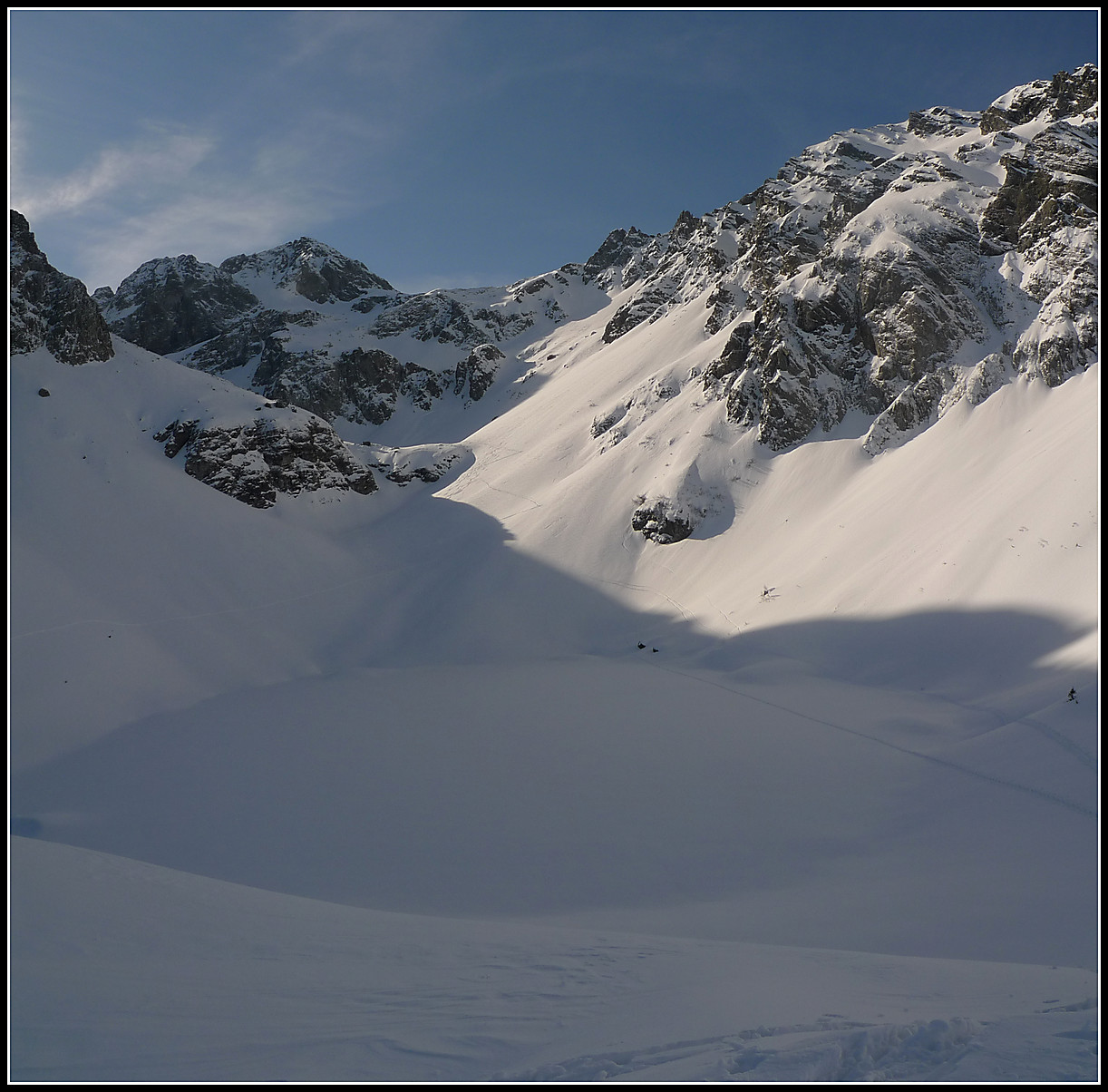 Bassin du lac de Crop