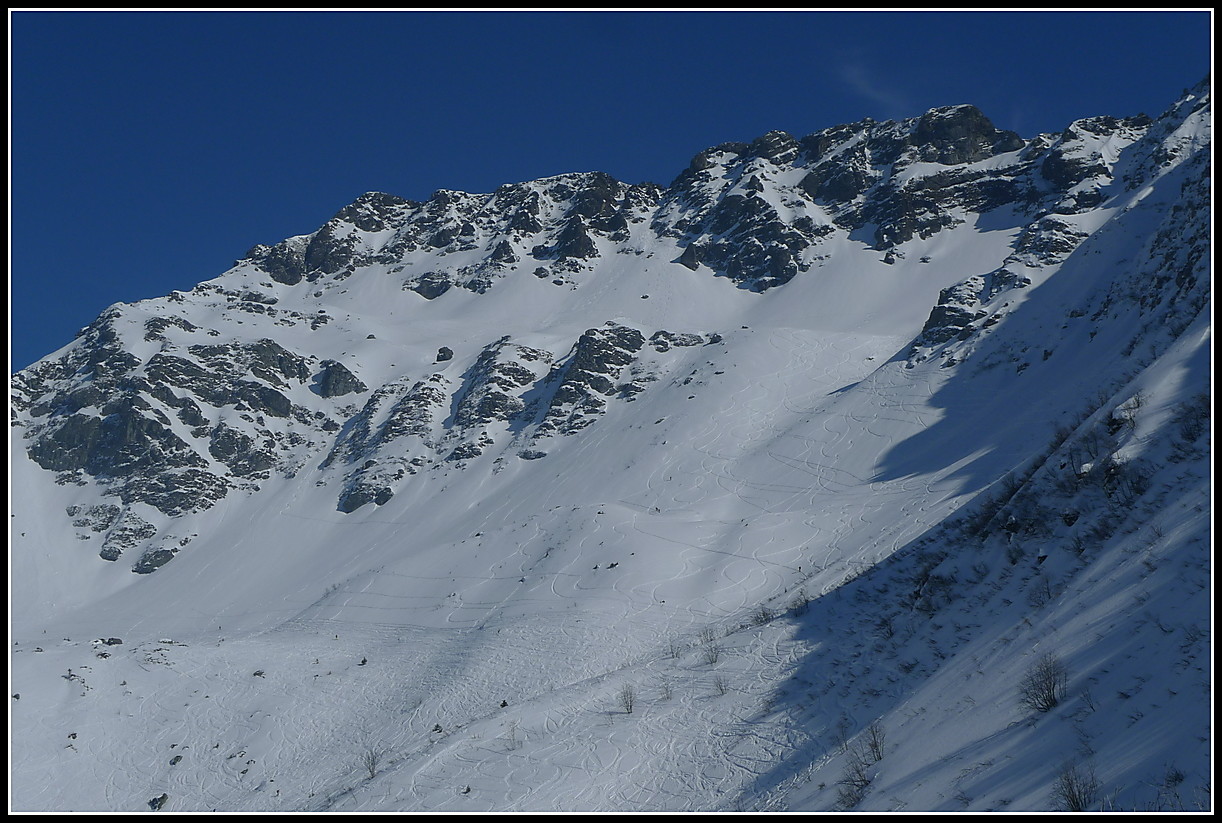 Haut de la combe de Bédina