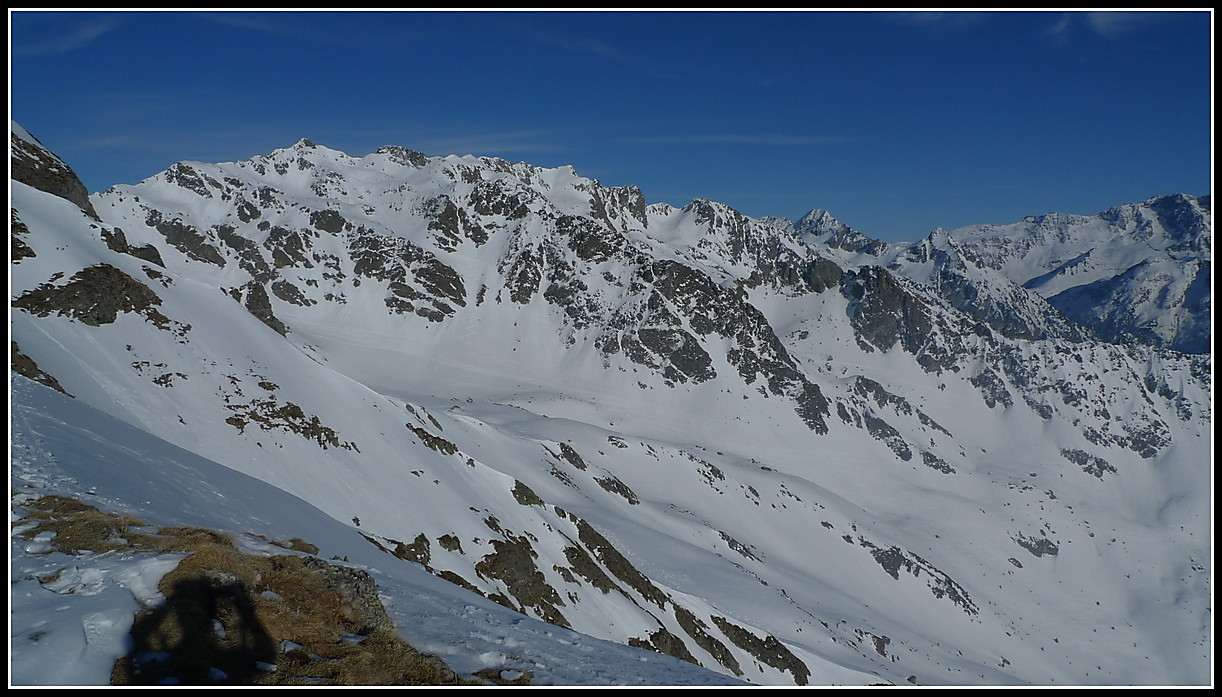Versant W de la dent du Pra