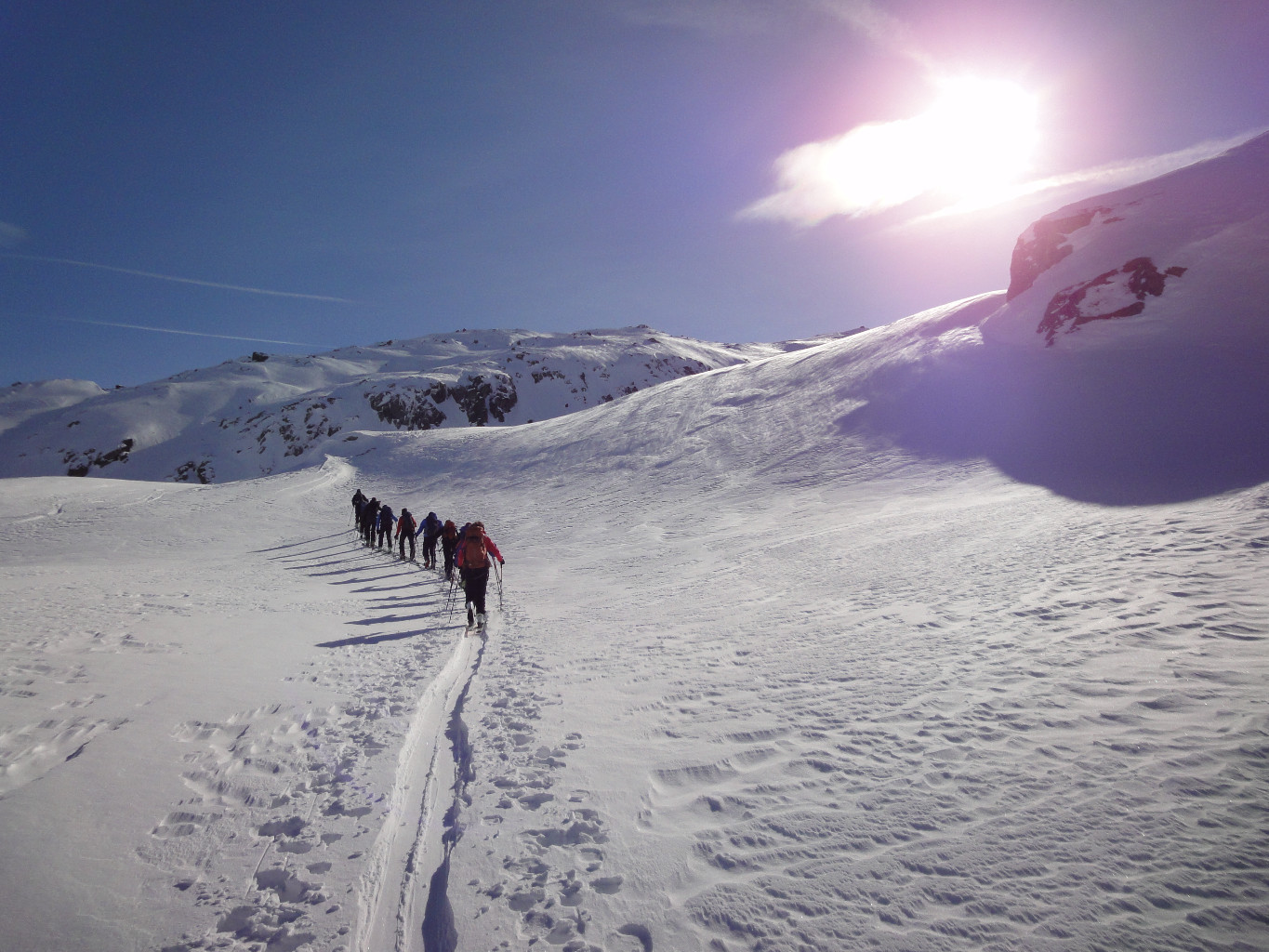 Montée au Telschehorn