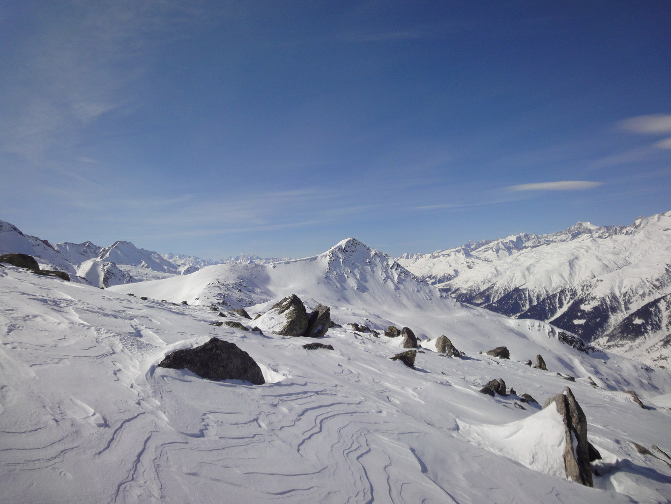 Vue sur le Brudelhorn