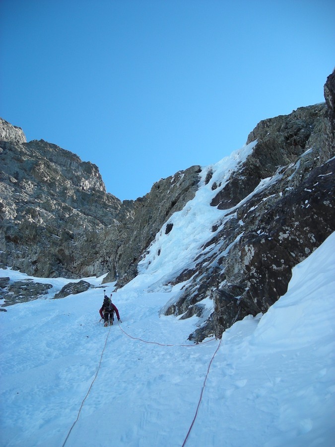 Dernier ressaut du couloir