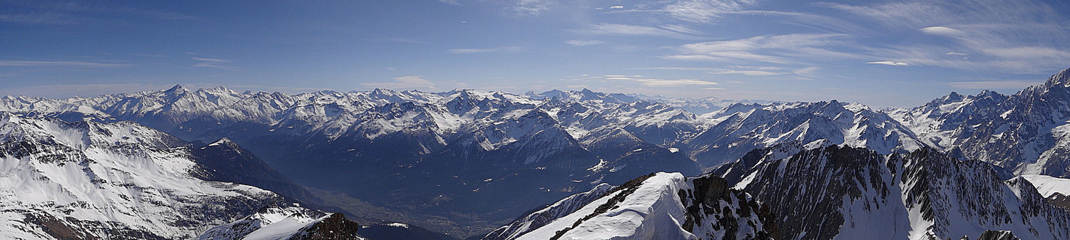 Panorama S Grande Rochère (Vallée d'Aoste)
