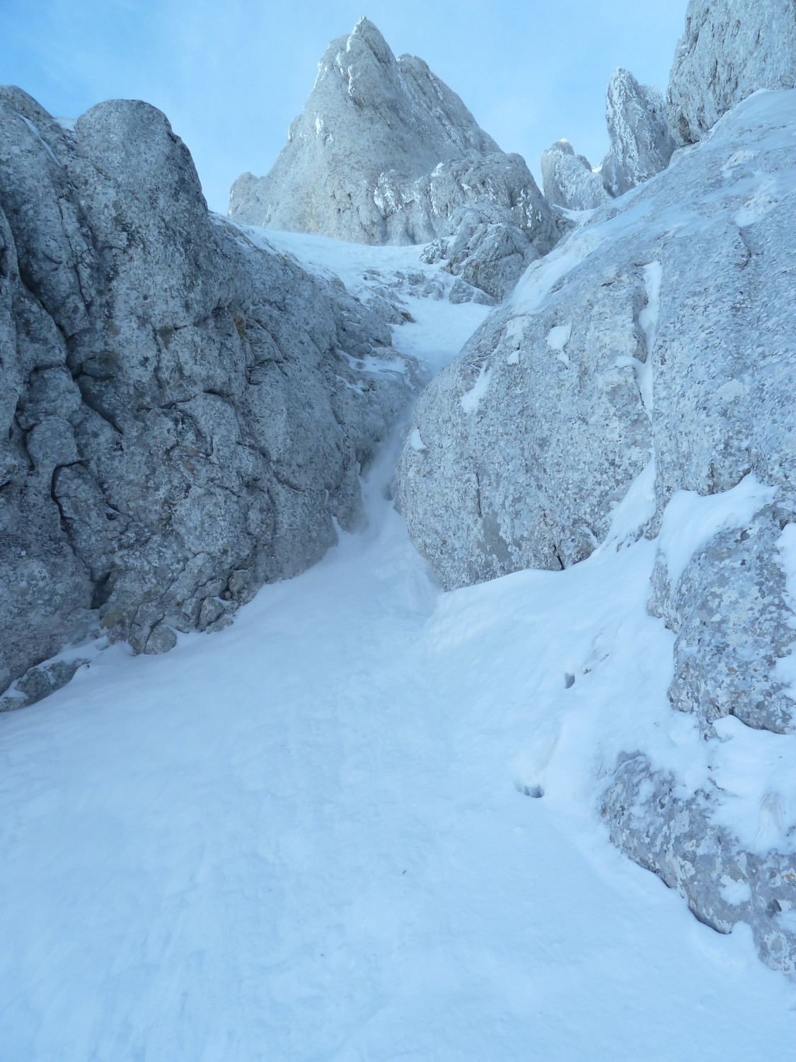 petit passage en glace du bas