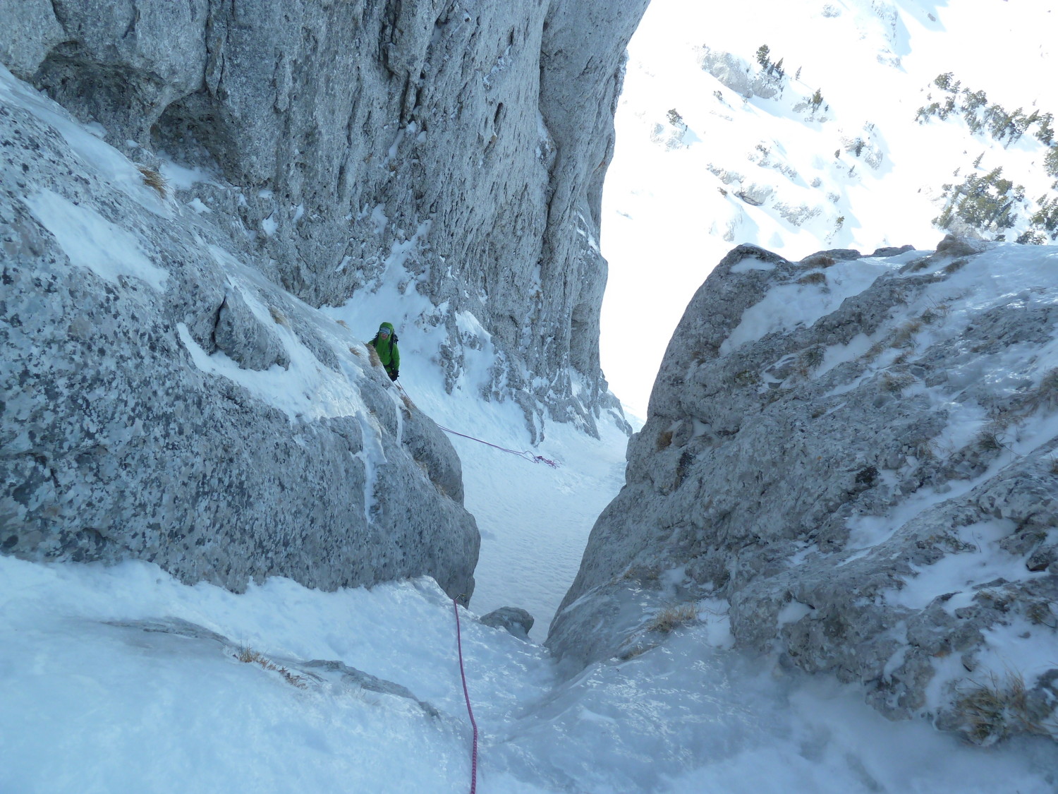 petit passage en glace du haut