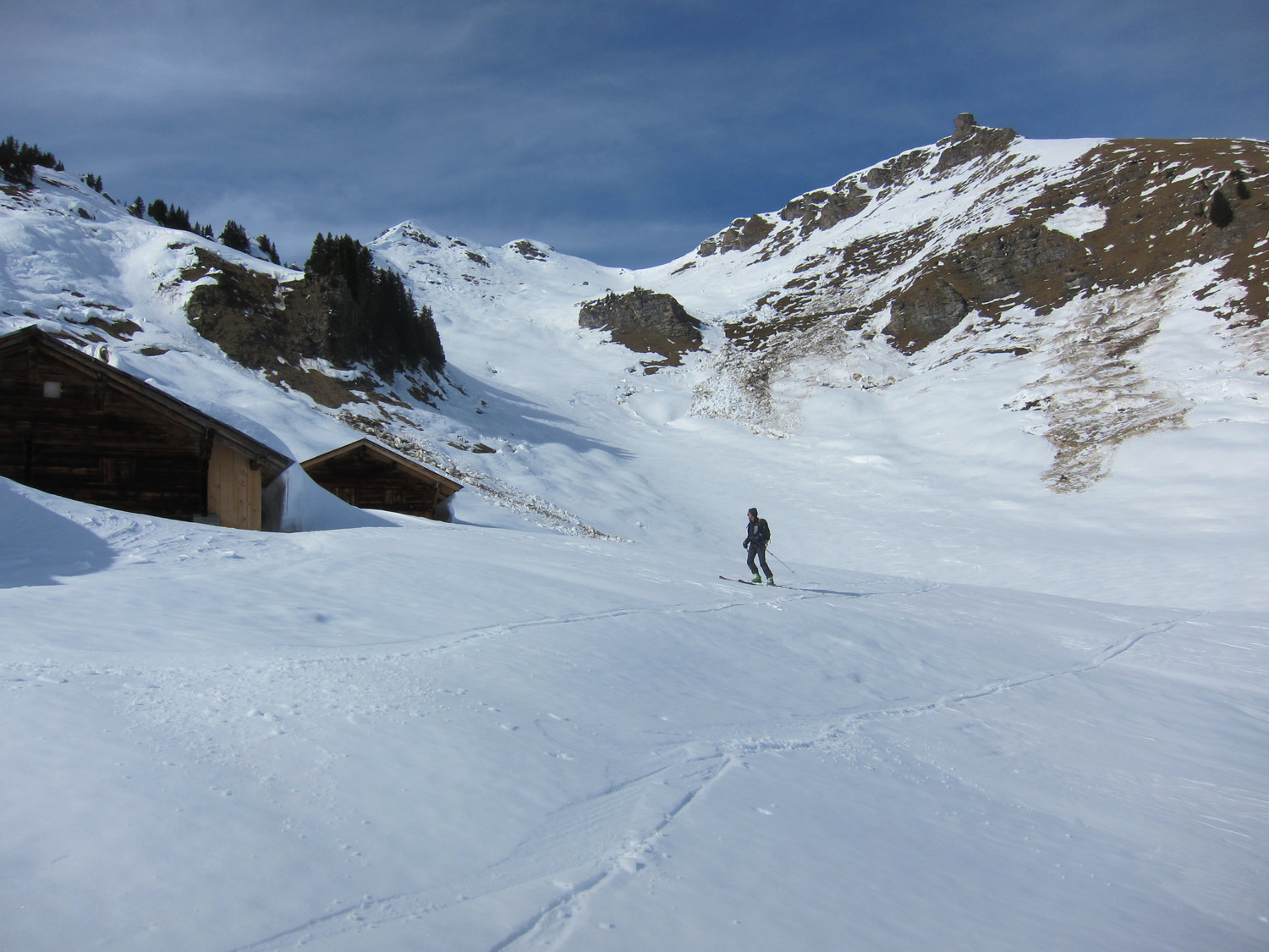 La dernière descente, combe du Château