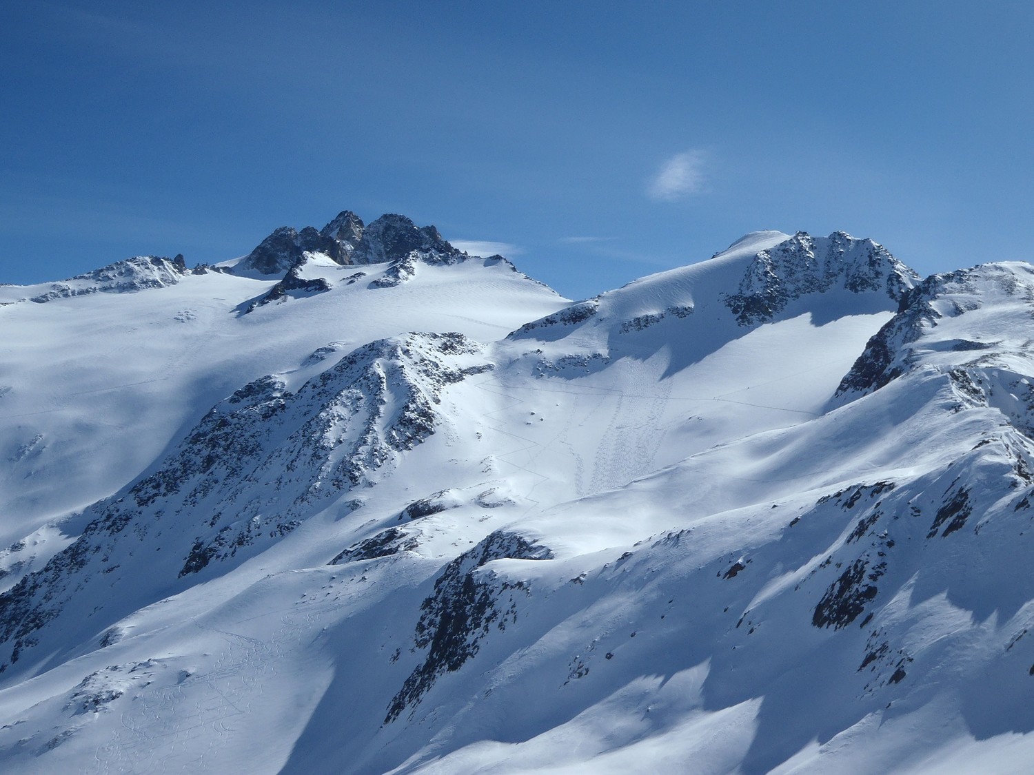 au sommet