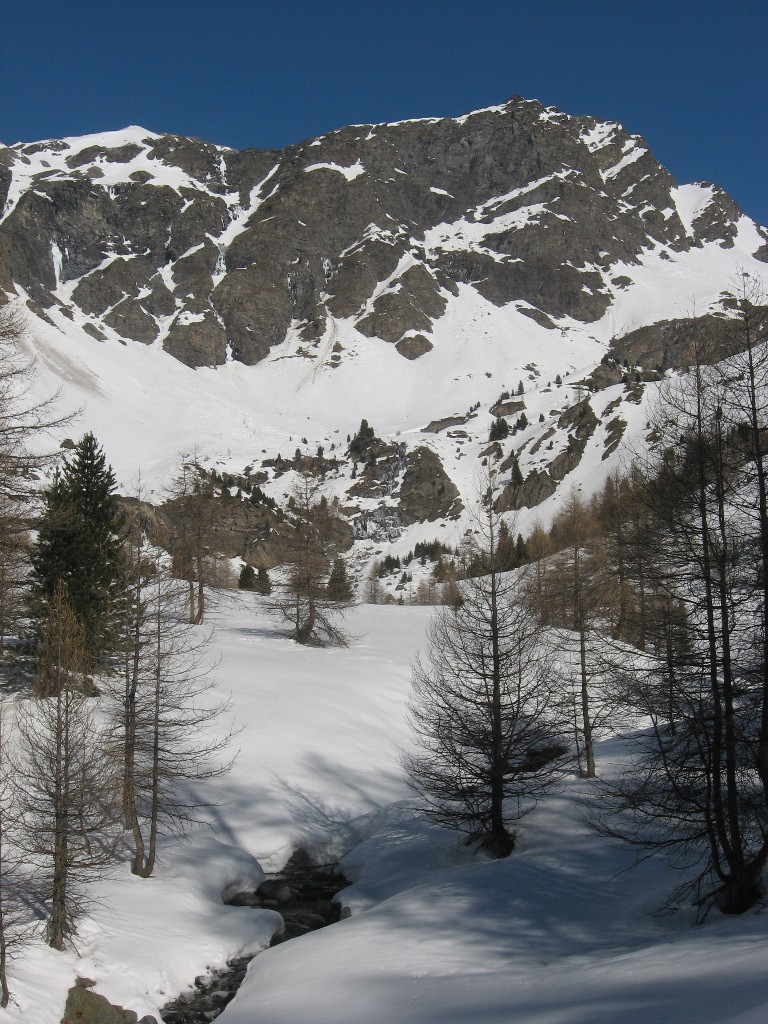 Cascades de Saint Bernard au fond du vallon de Polset