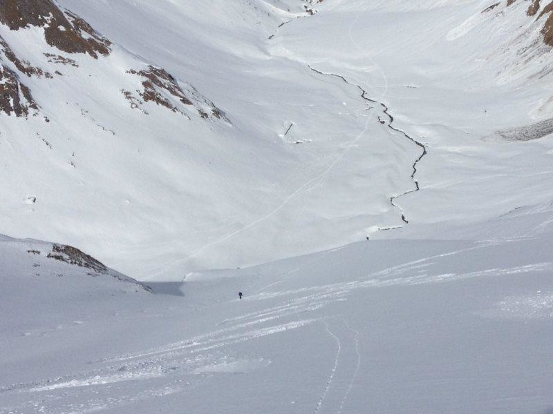neige pas soufflée - malgré la bise