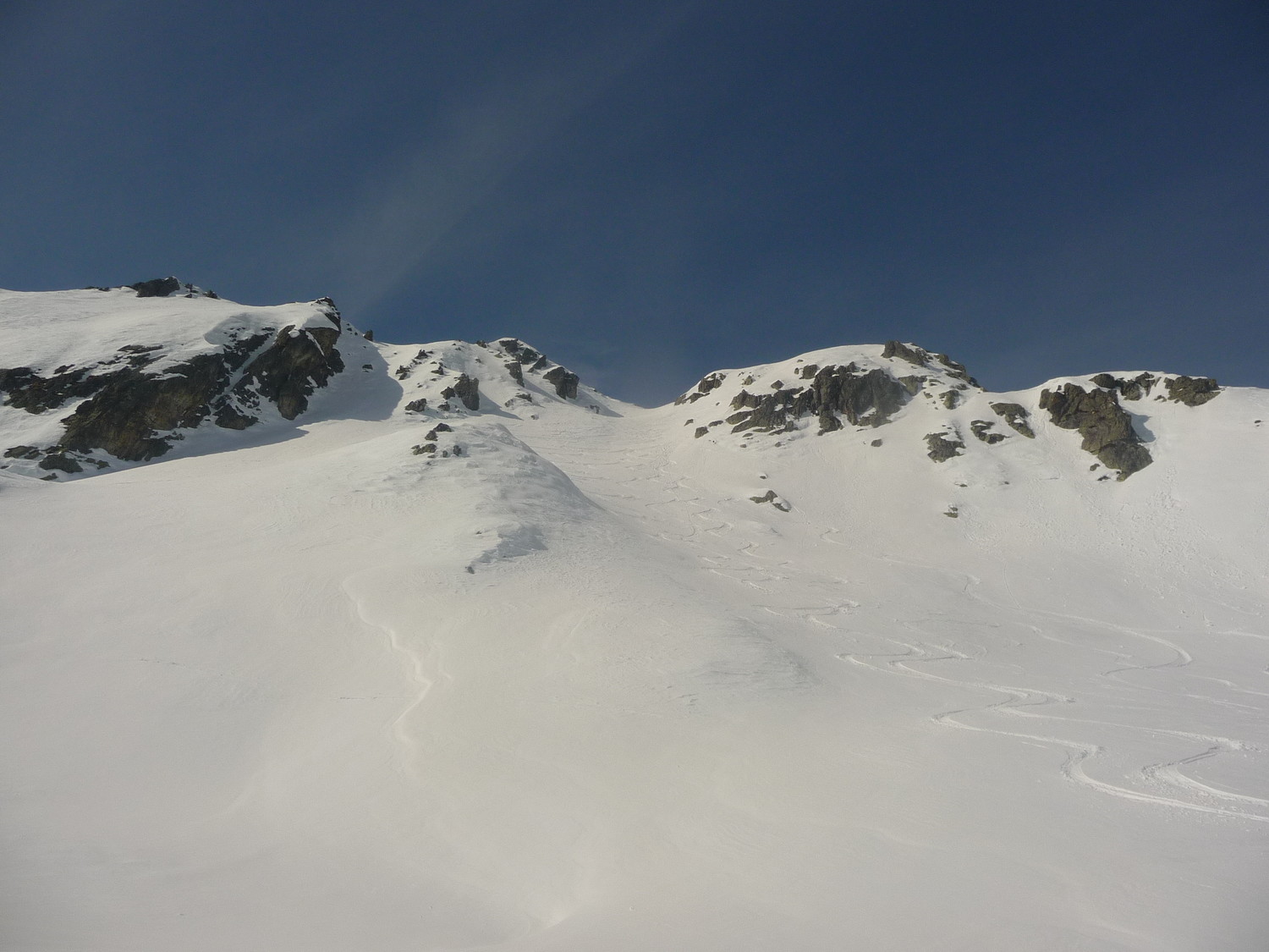 Visuel sur notre descente