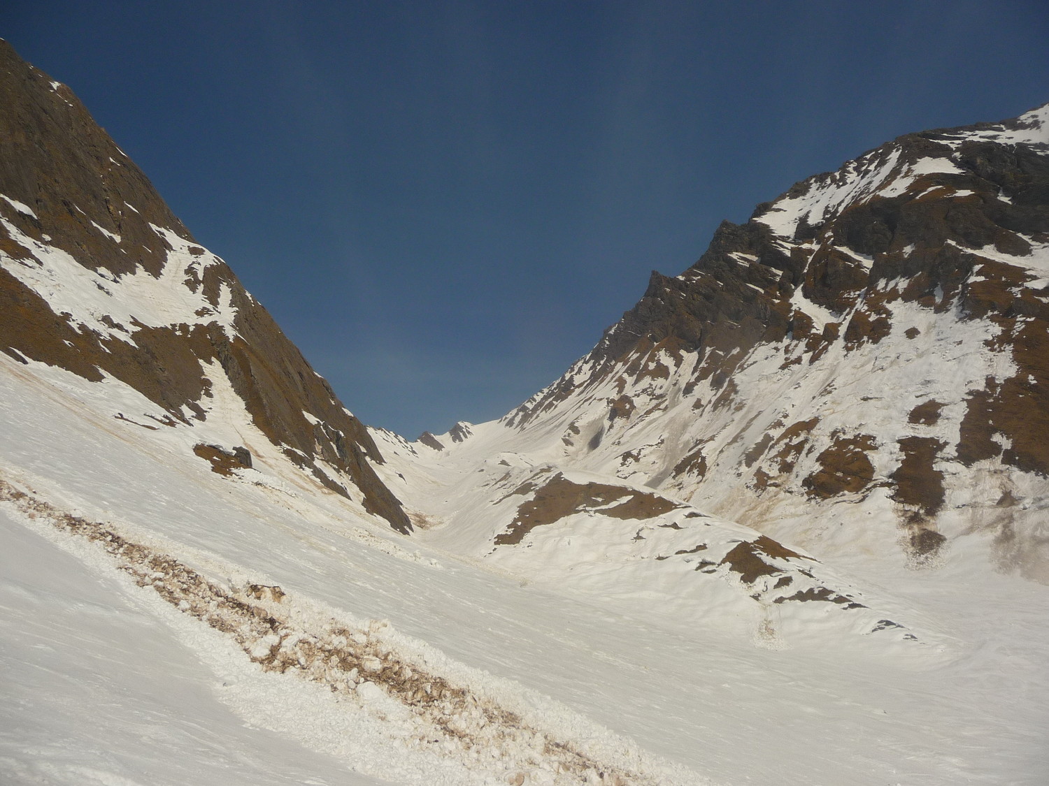 Col de la Neuva ds le fond