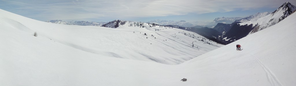 Montée au col Ratti