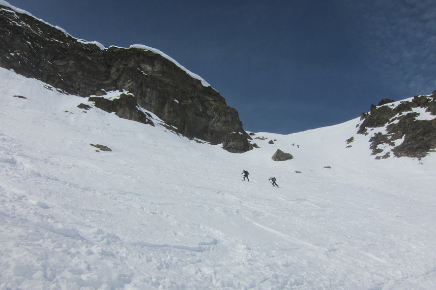 Montée au Col