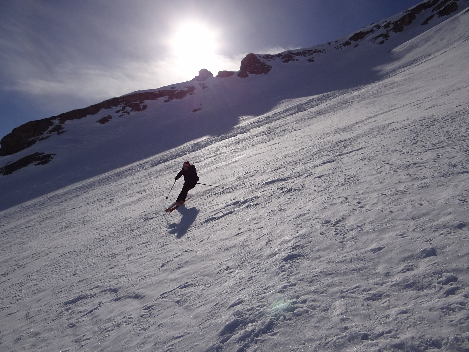 Grande Rochère - Conditions de neige très acceptable