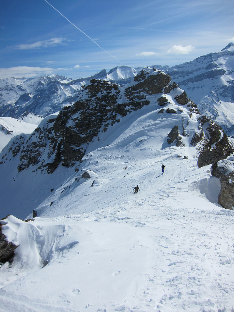 Crête SE de la Cape au Moine