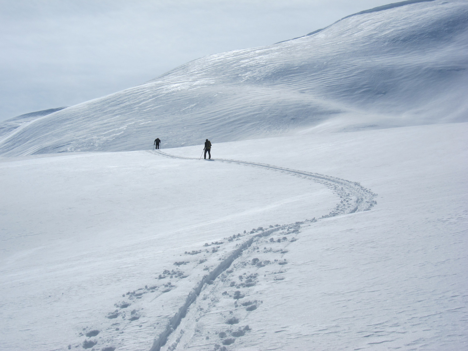 Montée au col d'Isenau