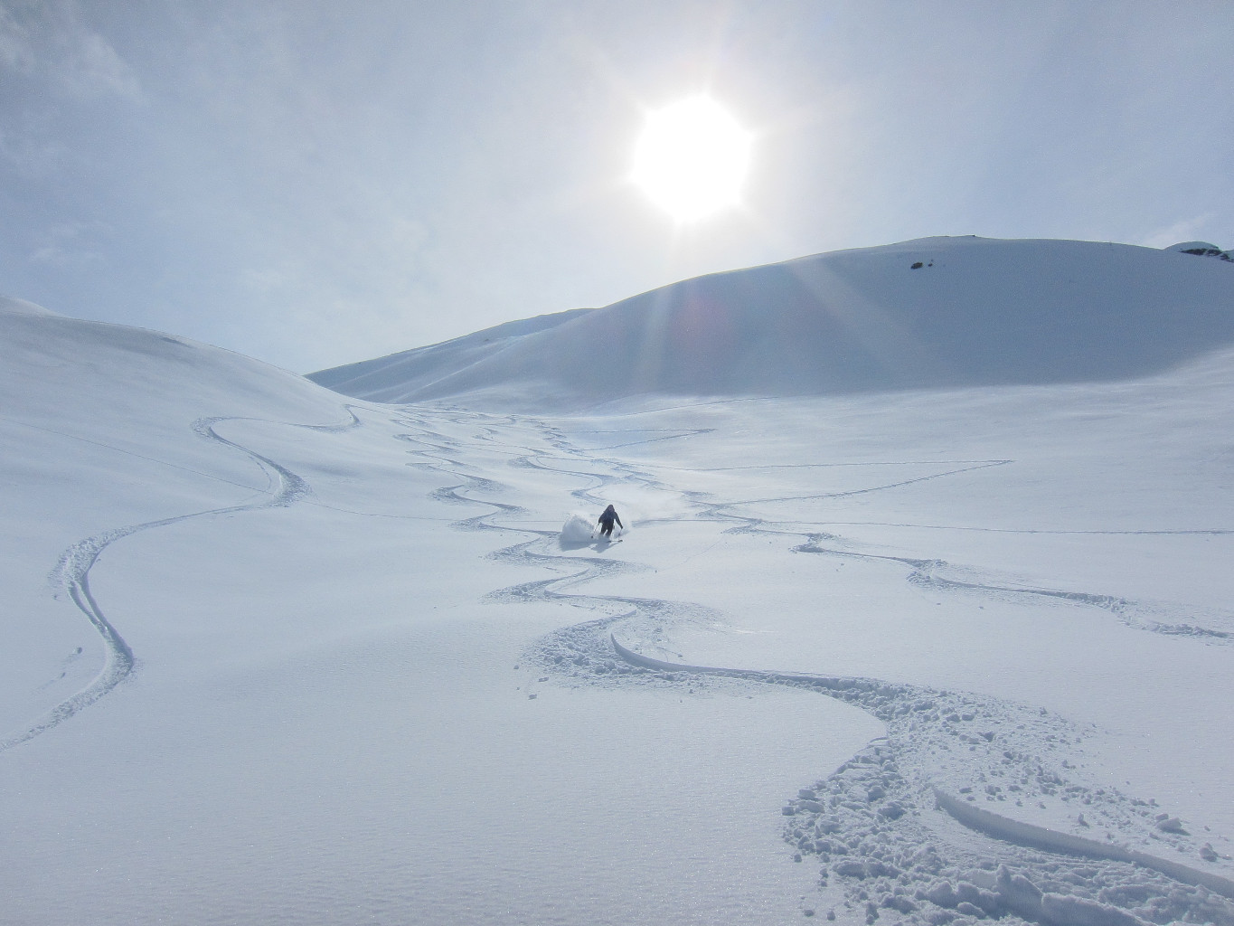 Que de poudre vierge à la Chaux