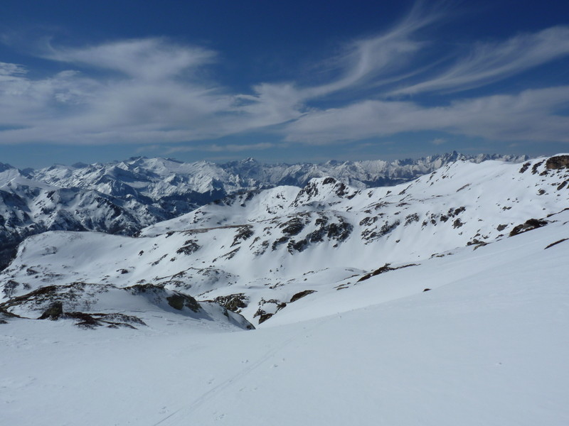 Vue vers le Mont Vallier