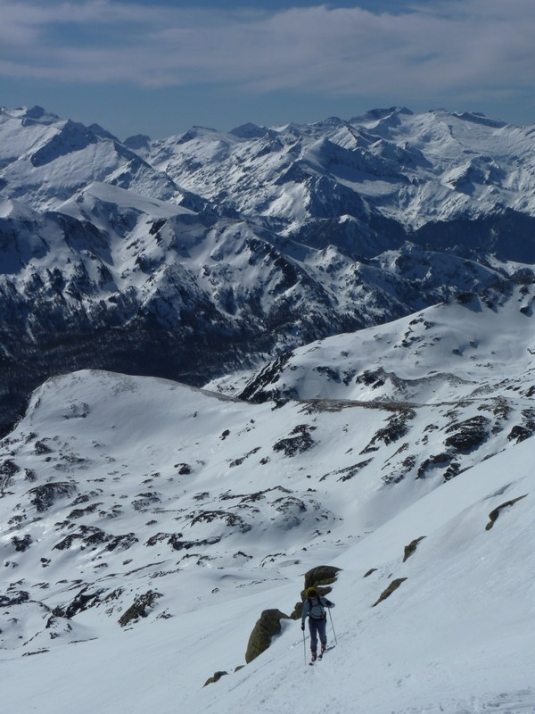 Arrivée au sommet