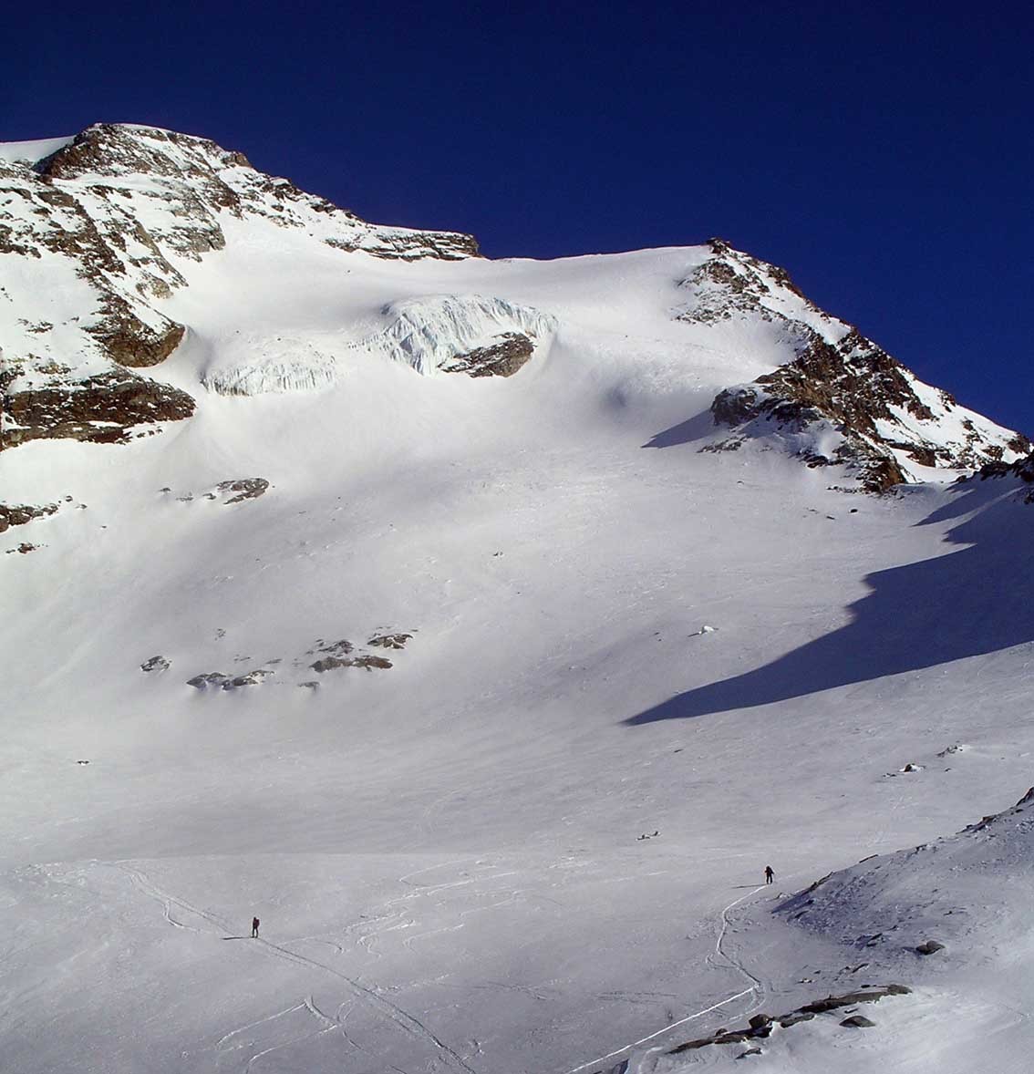 Il percorso dall'arrivo della funivia
