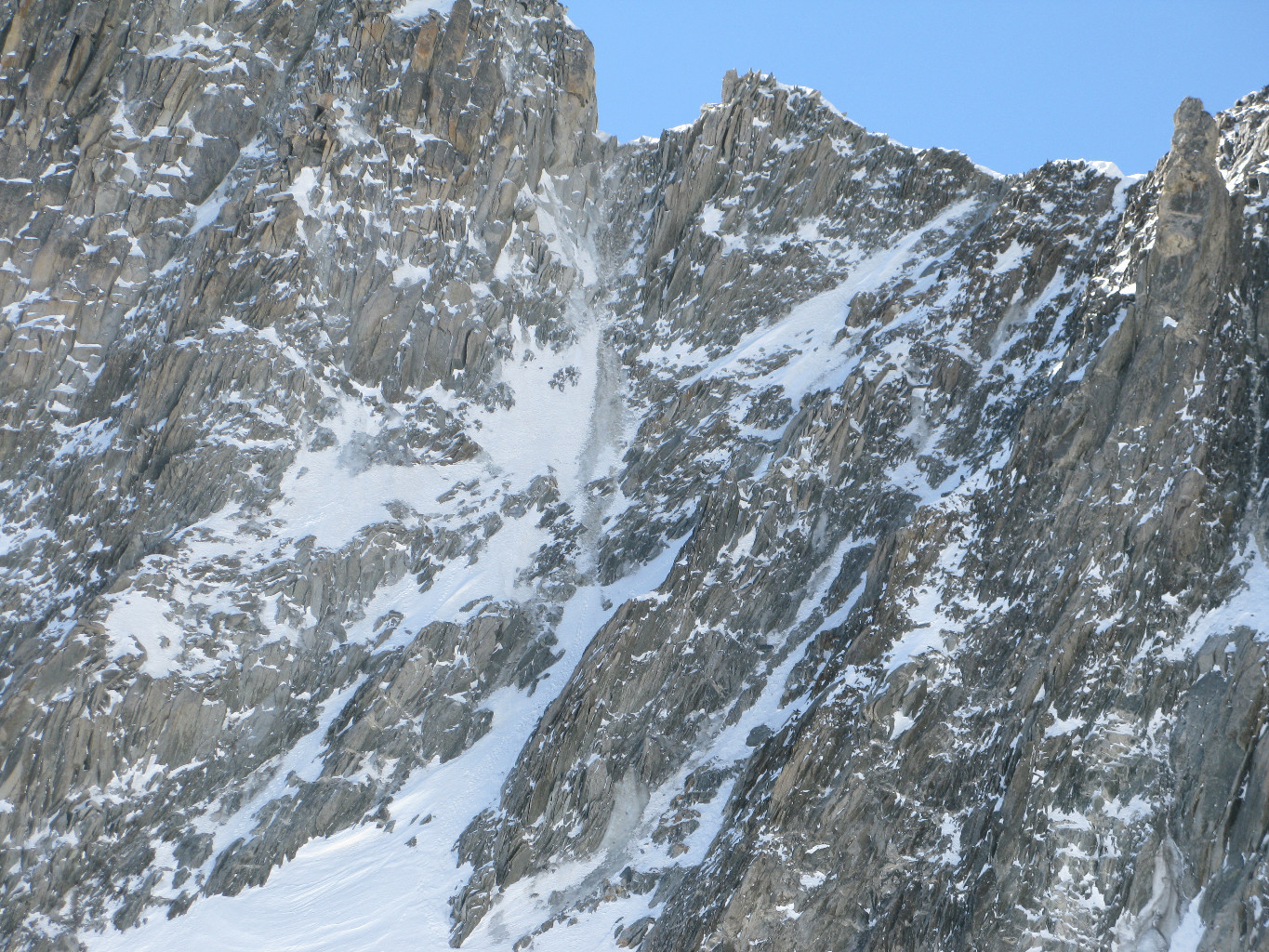 Approche bivouac de la Fourche
