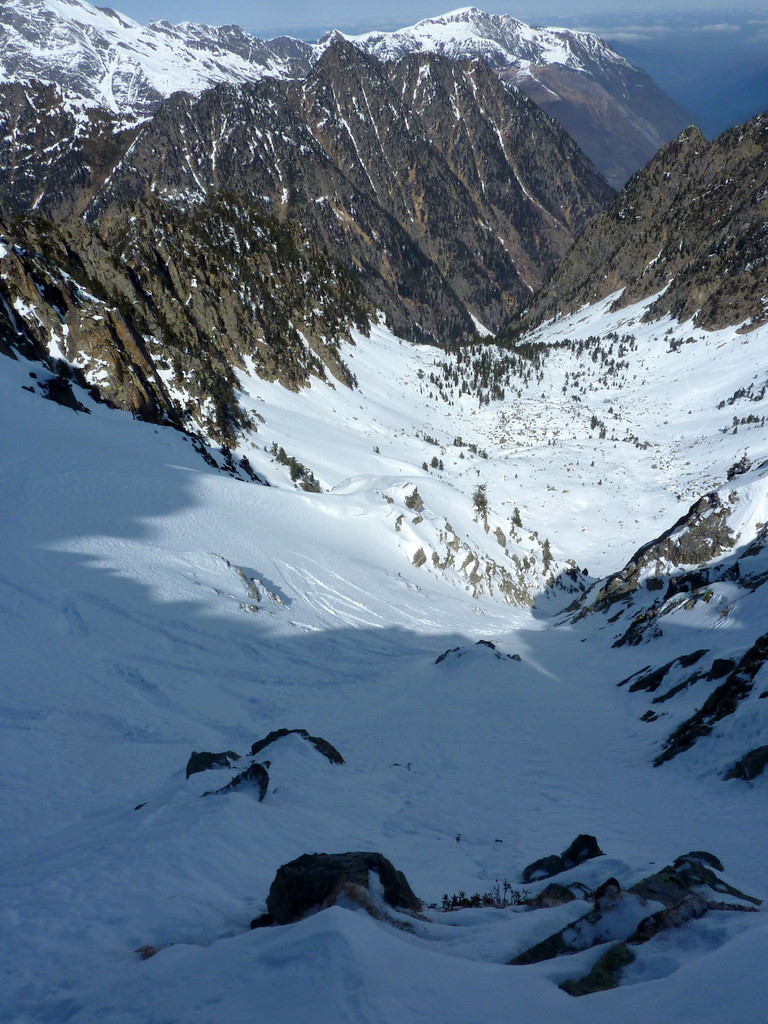 Le couloir du lendemain vue d'en haut.