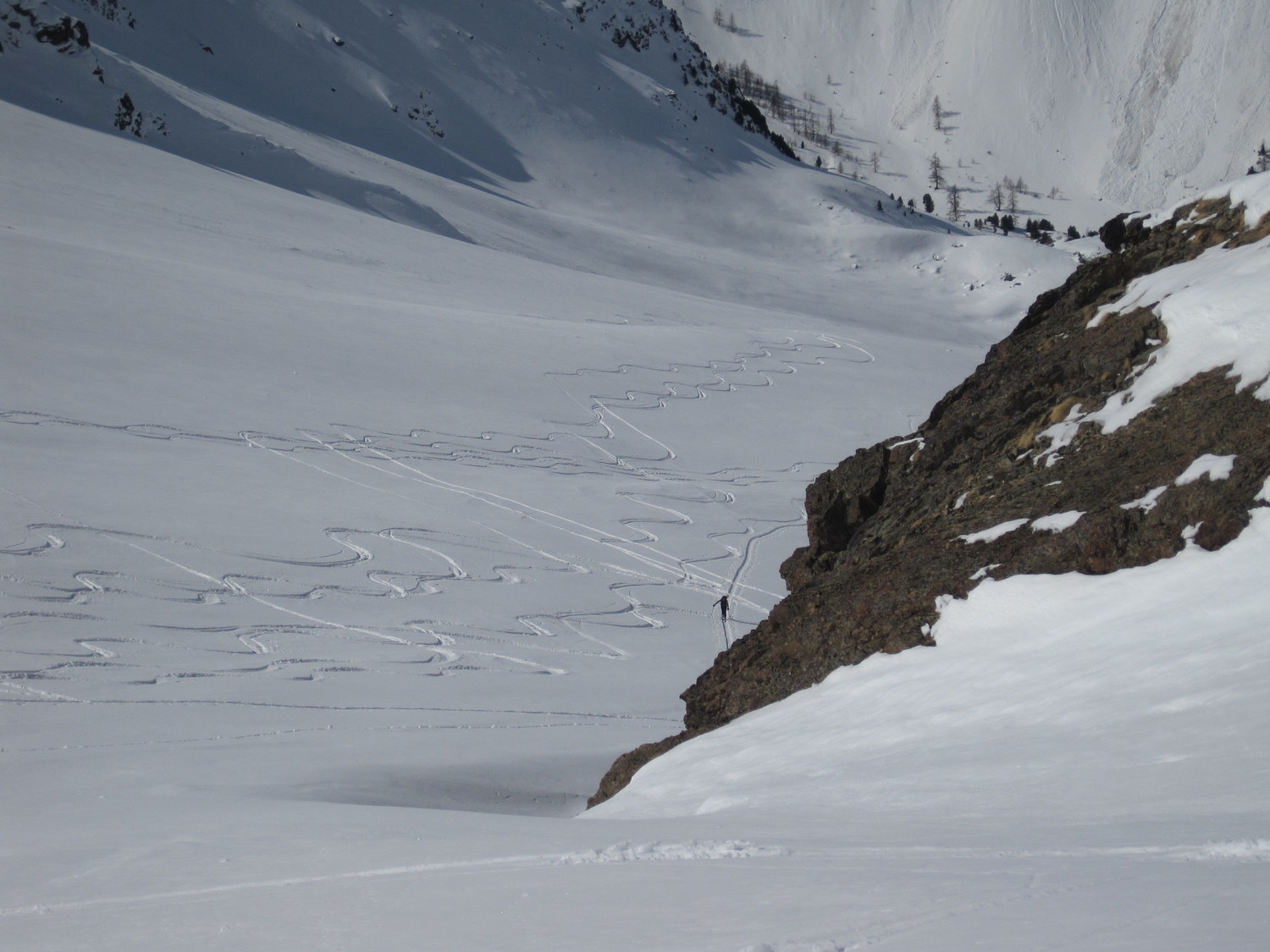 Salita verso la quota di 2700m