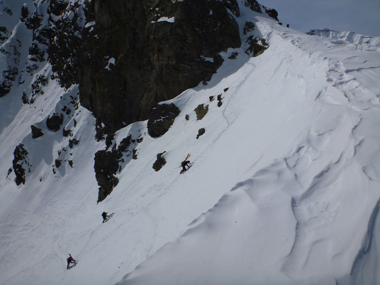 Dernier mètres avant le col de la Terrasse