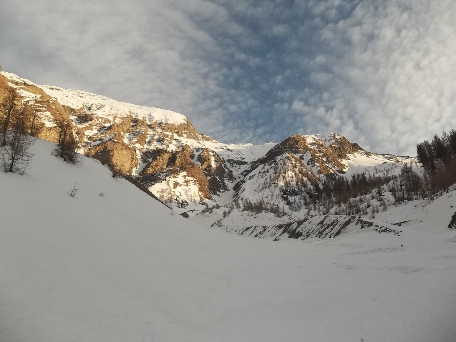 vue d'ensemble,le couloir nord