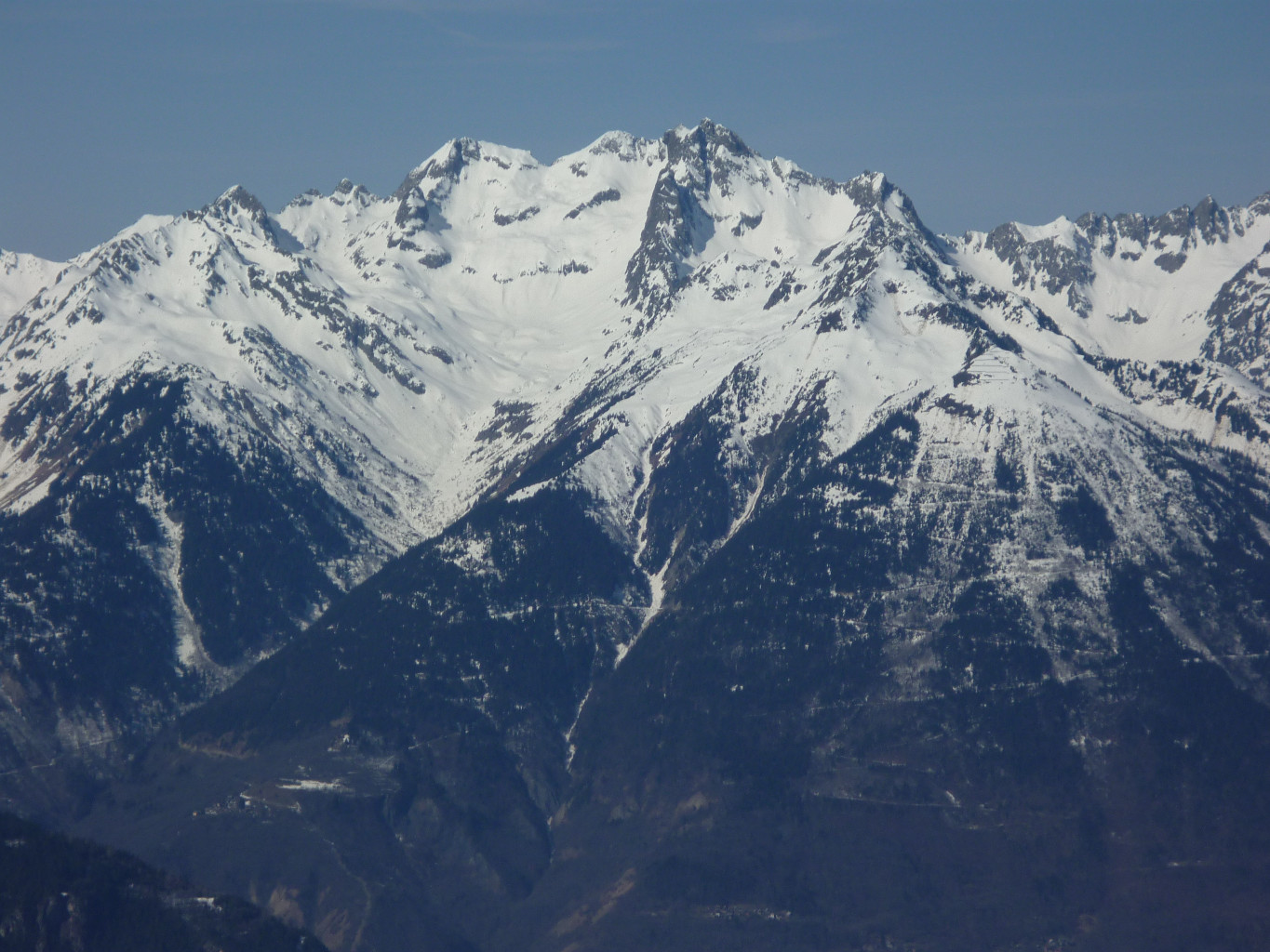 Pointe du Bacheux et Pic du Frêne
