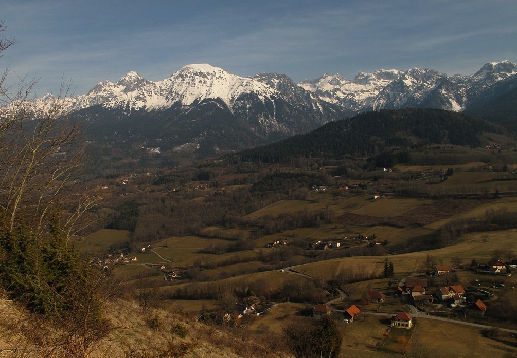 Belledonne depuis Prémol