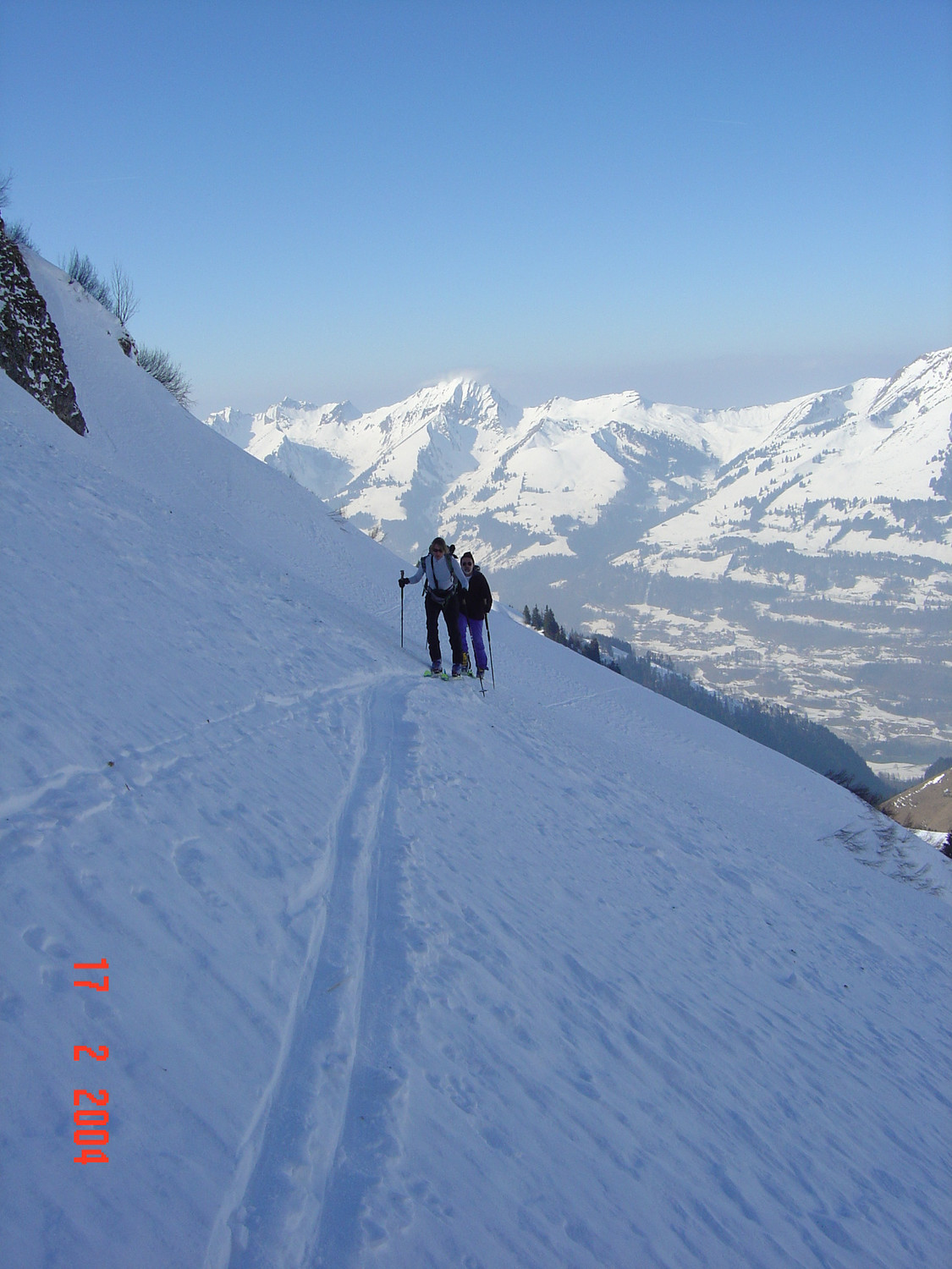Montée à Pra de Cray